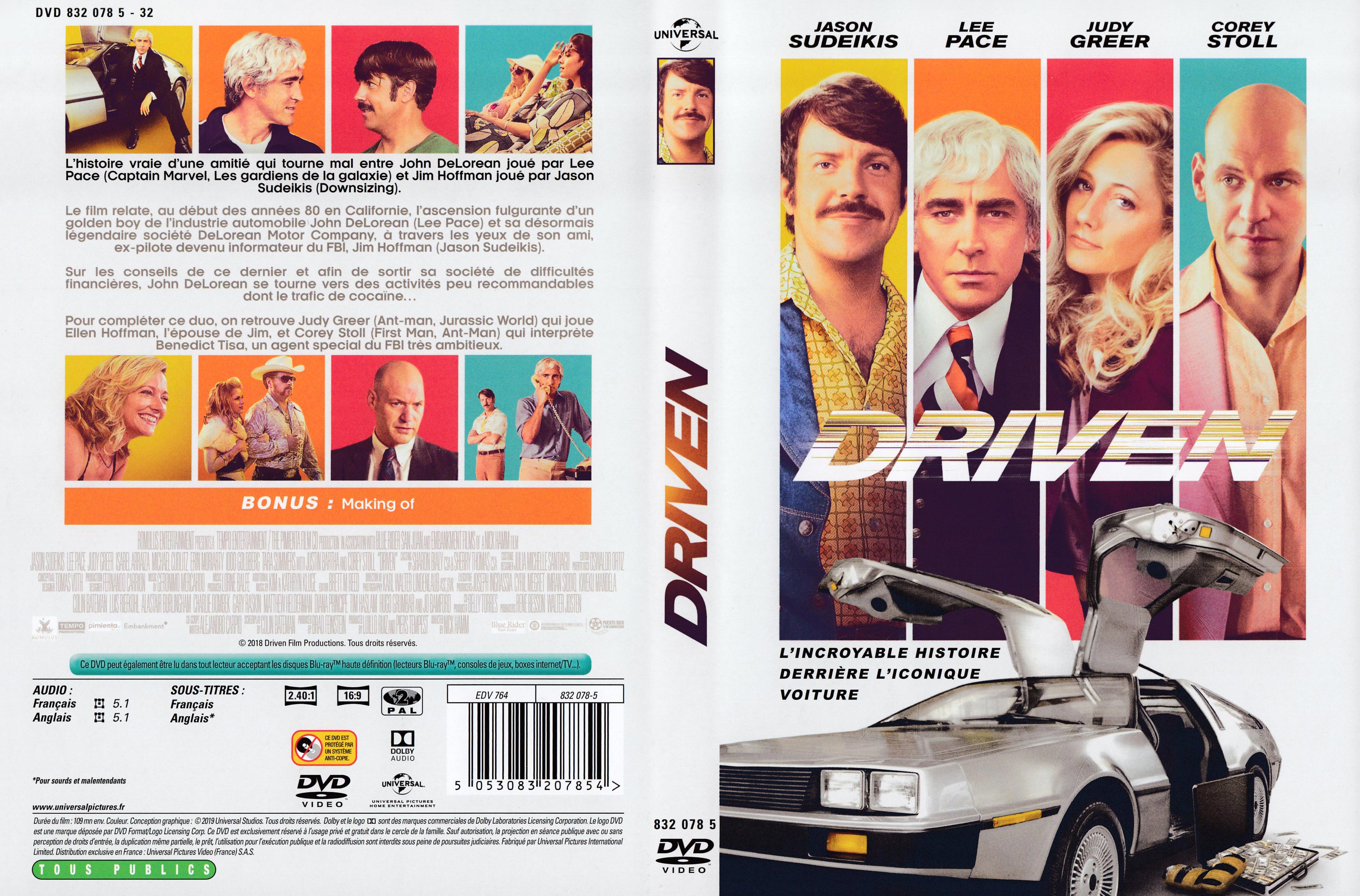 Jaquette DVD Driven 2019