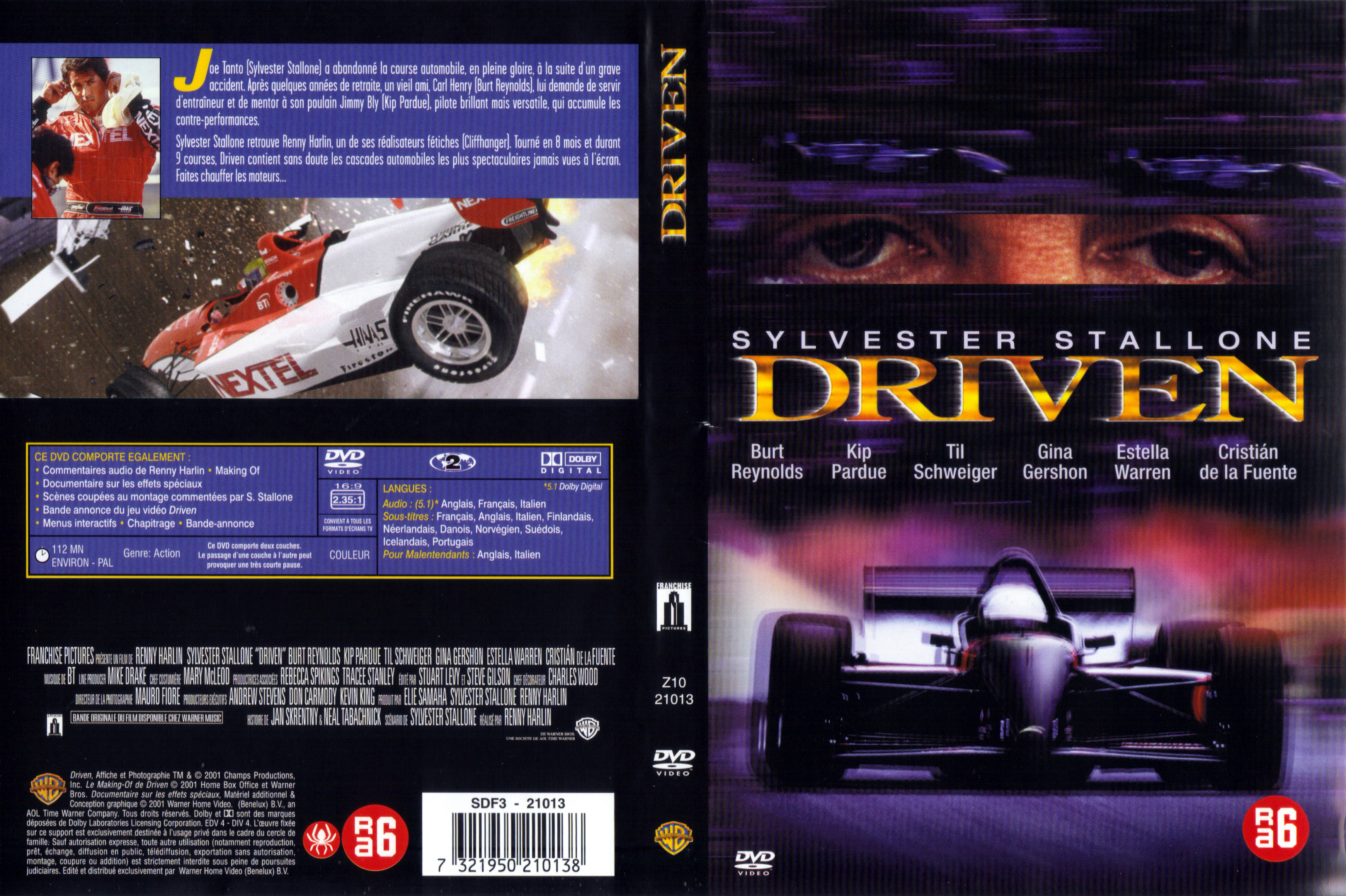 Jaquette DVD Driven v2