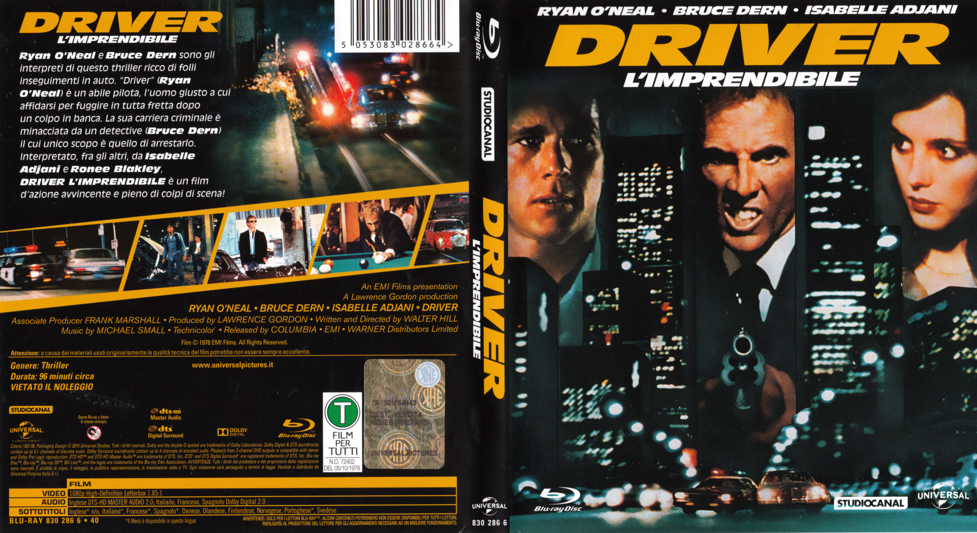Jaquette DVD Driver (BLU-RAY)