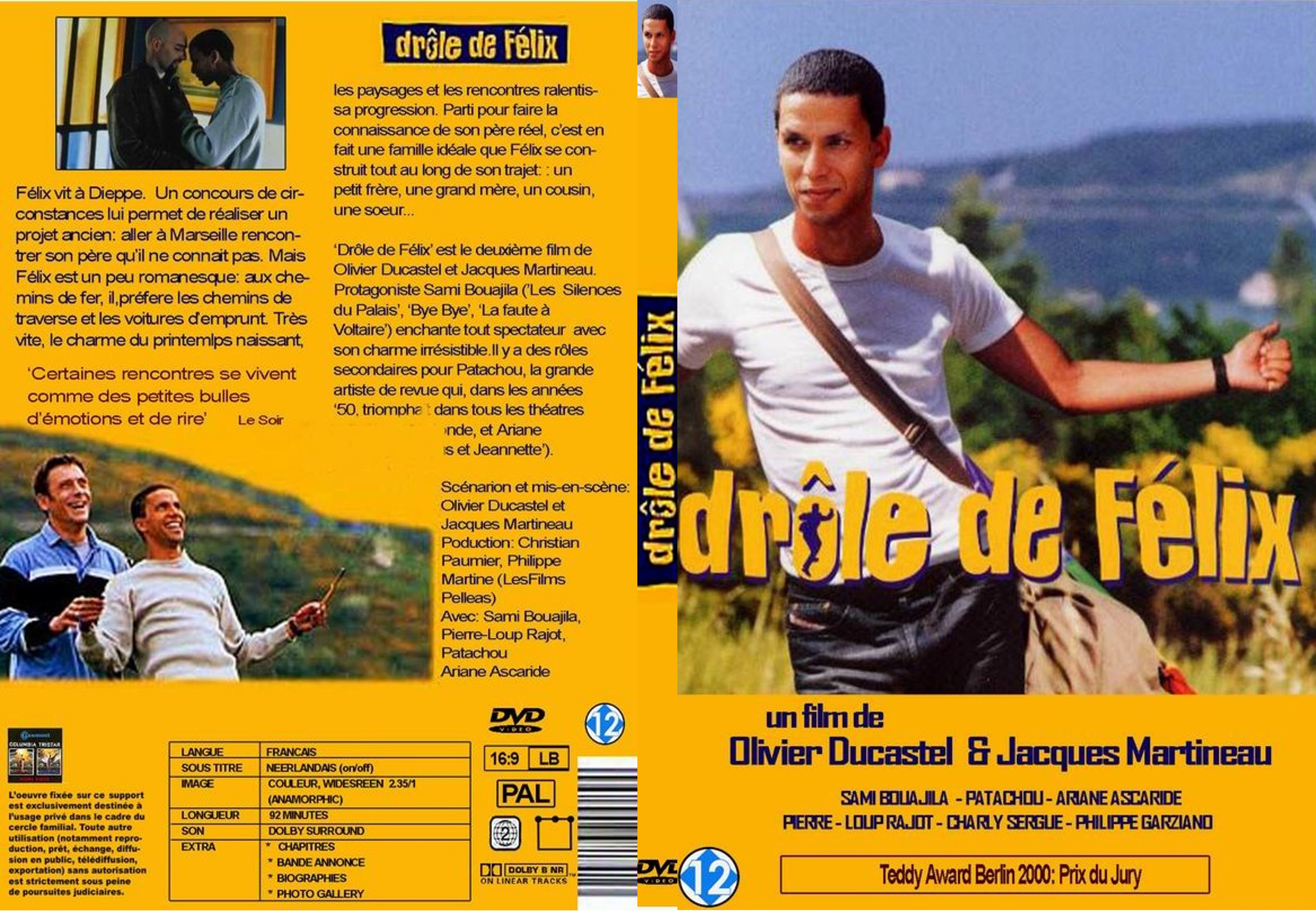 Jaquette DVD Drole de Felix - SLIM