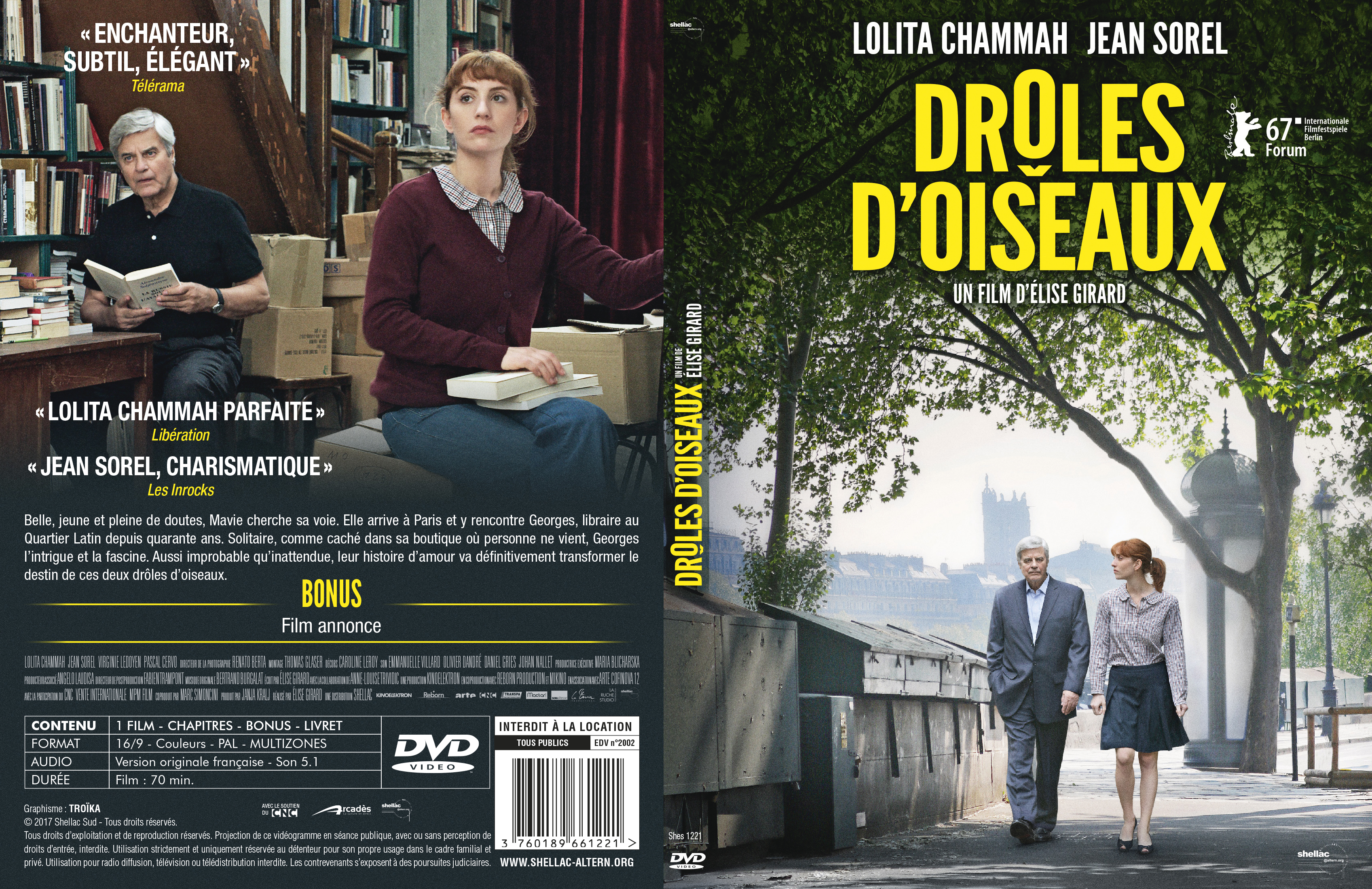 Jaquette DVD Drles D