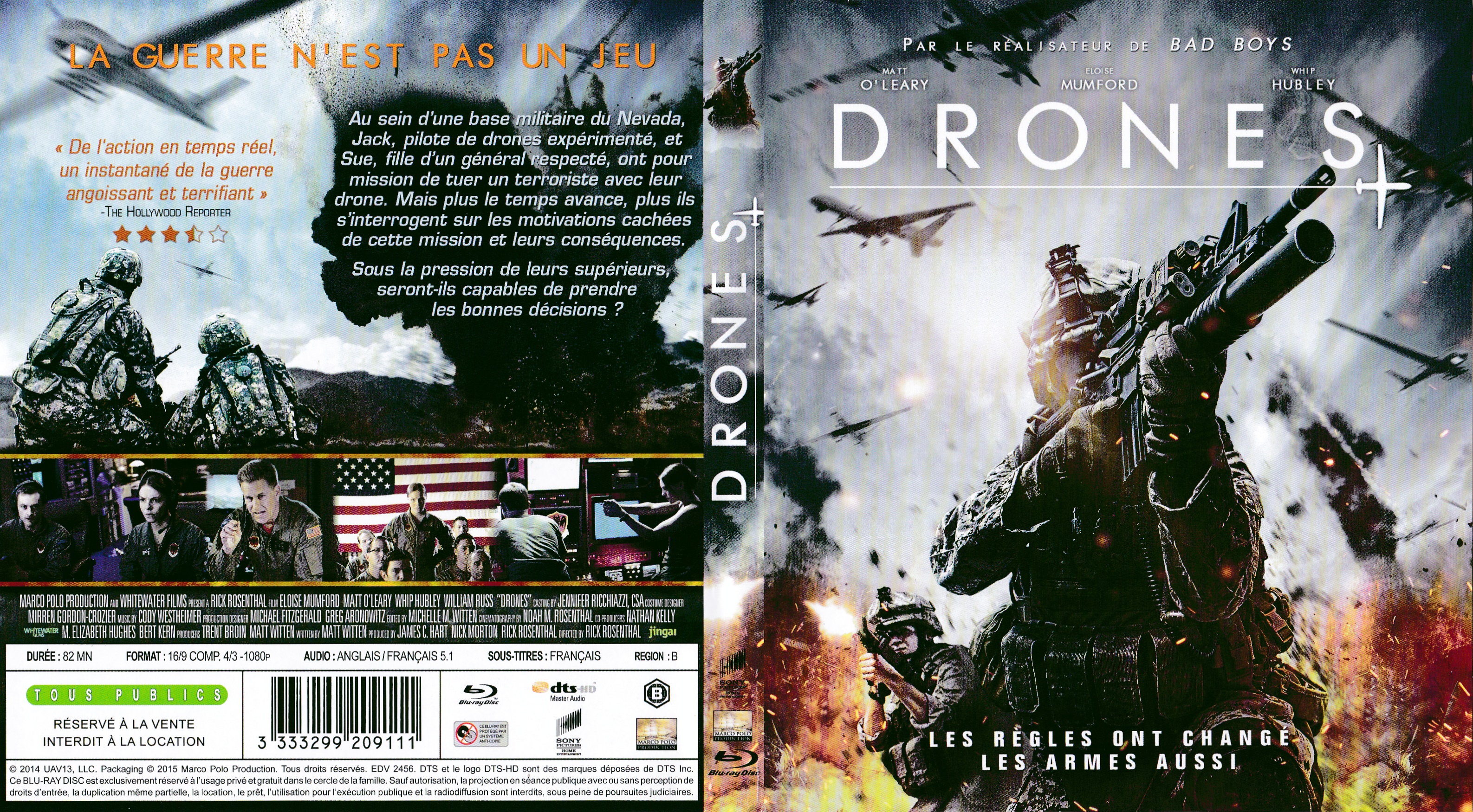 Jaquette DVD Drones (BLU-RAY)