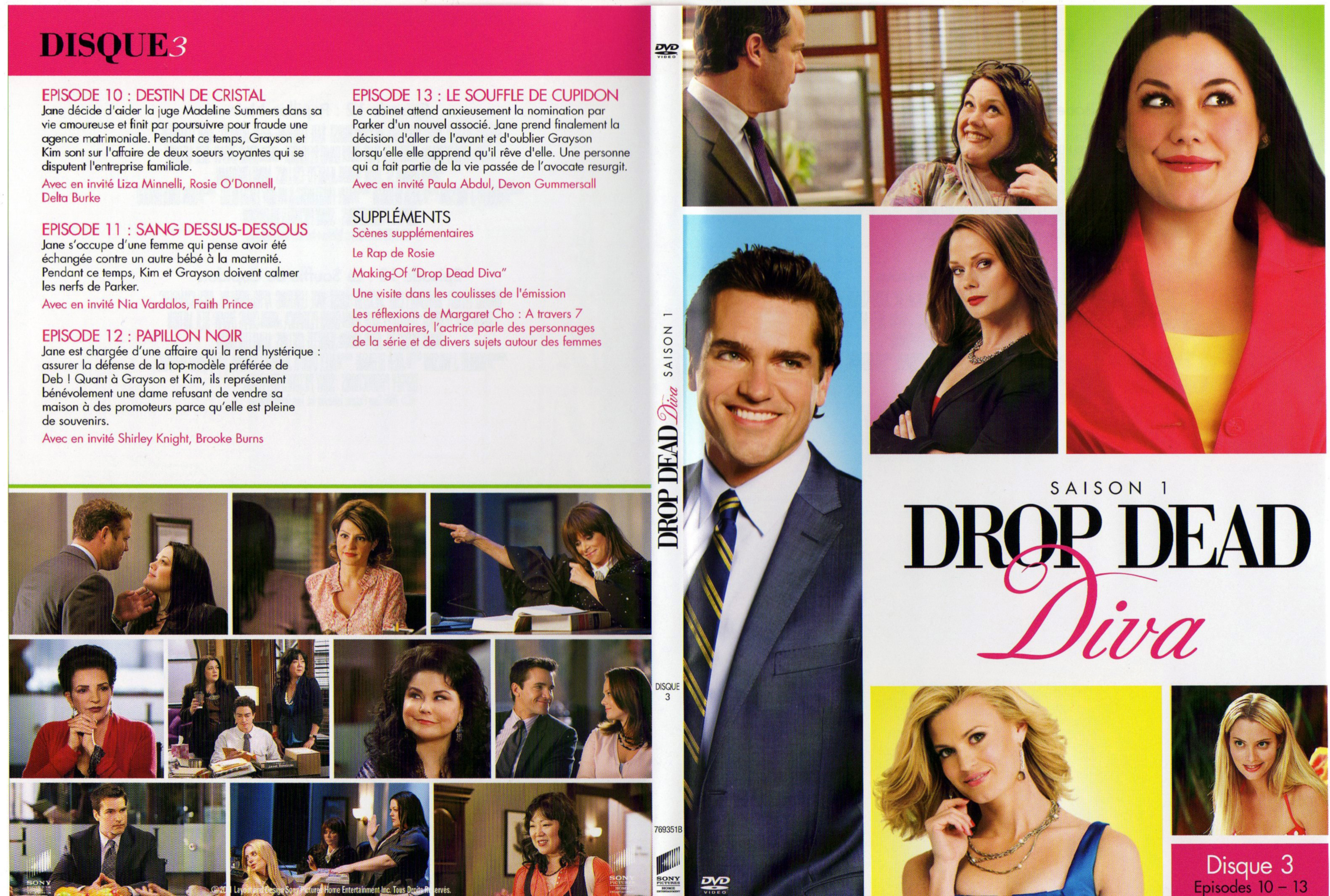 Jaquette DVD Drop dead diva Saison 1 DVD 2