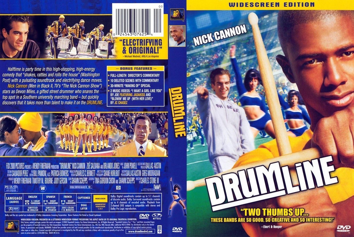Jaquette DVD Drumline (canadienne)