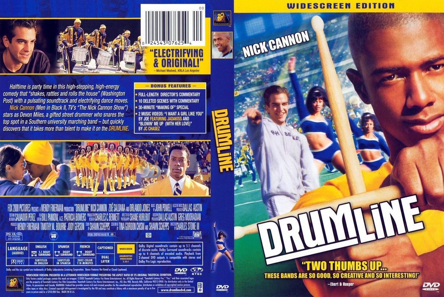 Jaquette DVD Drumline (canadienne)