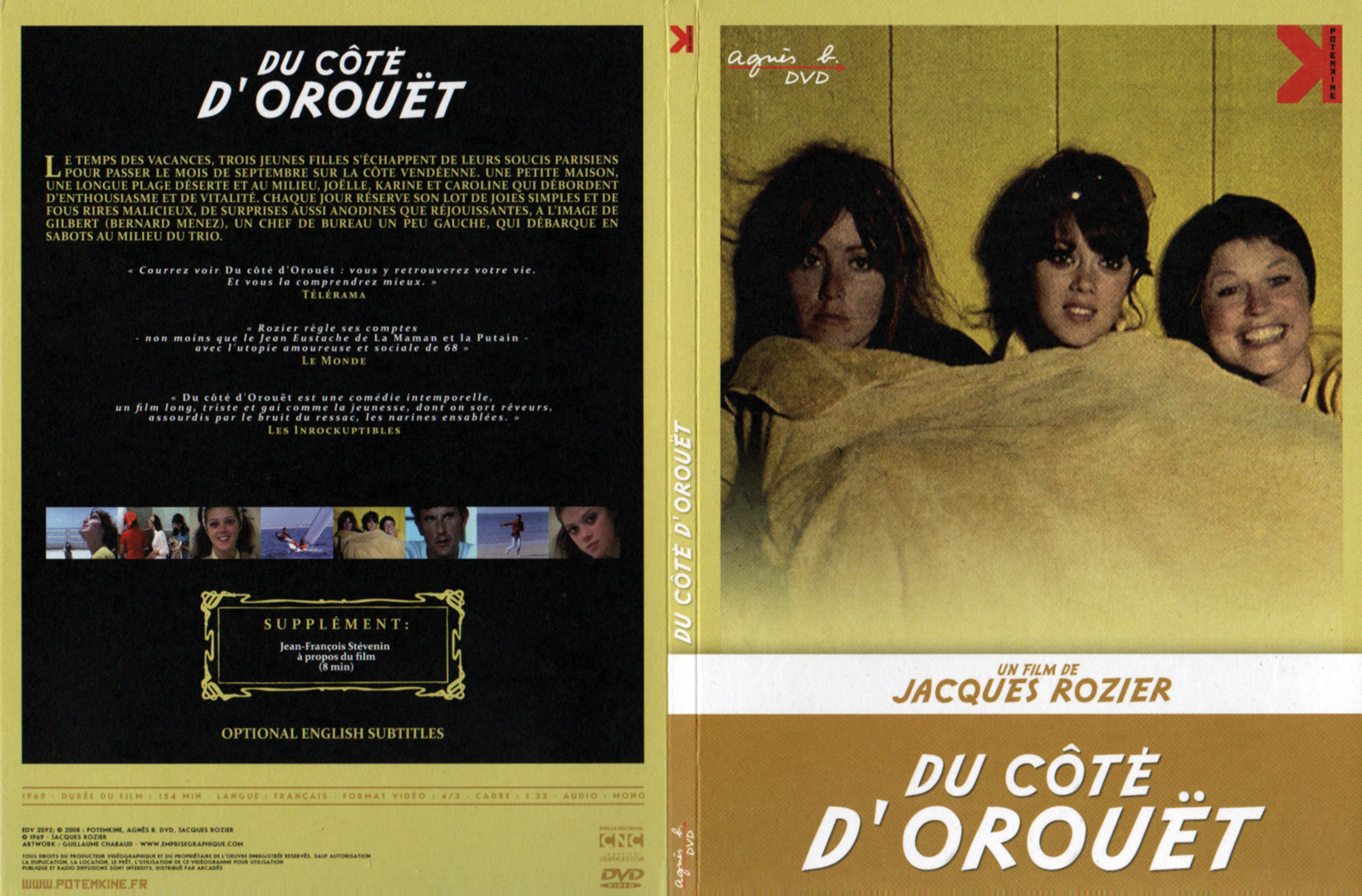 Jaquette DVD Du cot d
