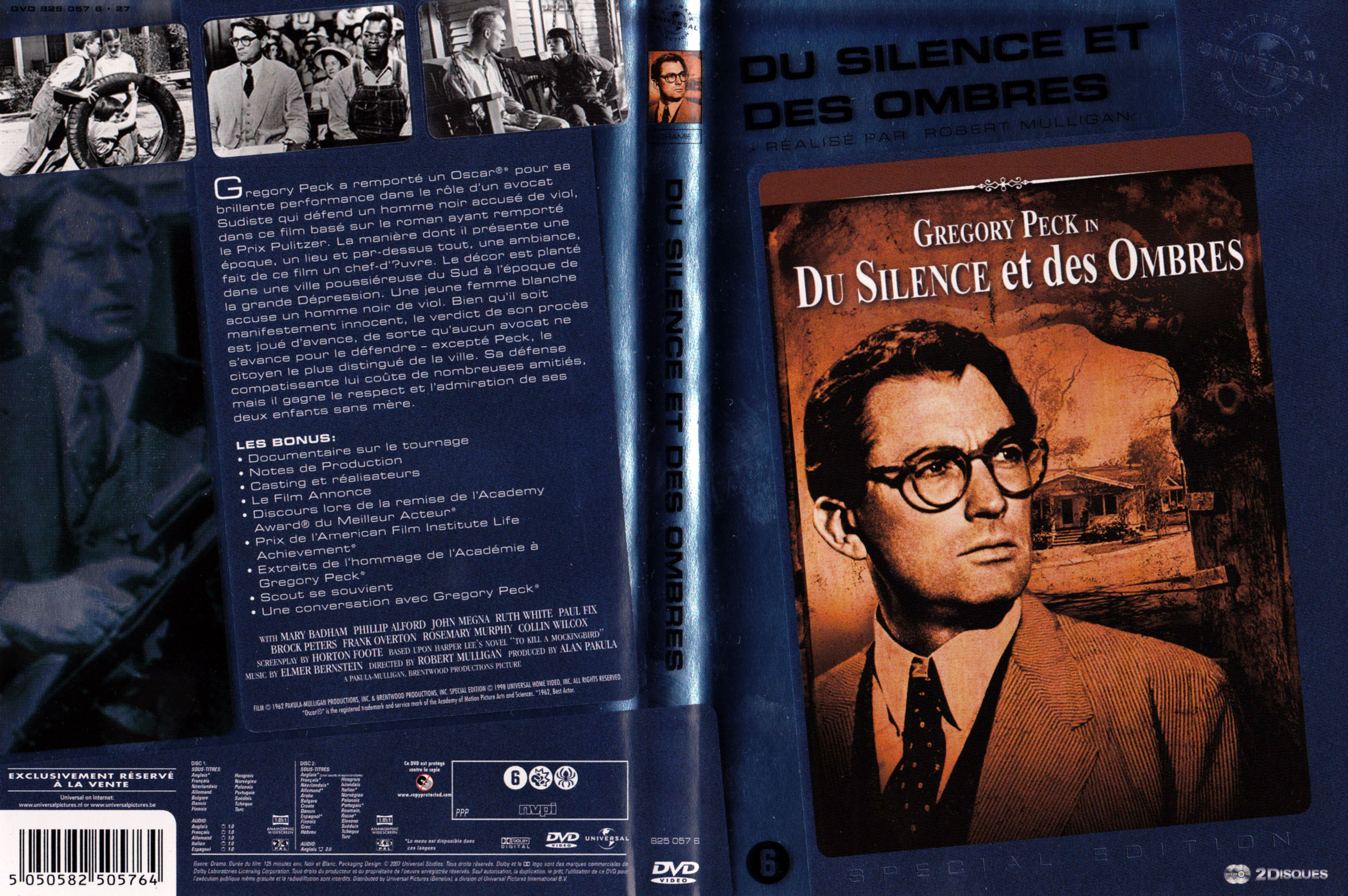 Jaquette DVD Du silence et des ombres