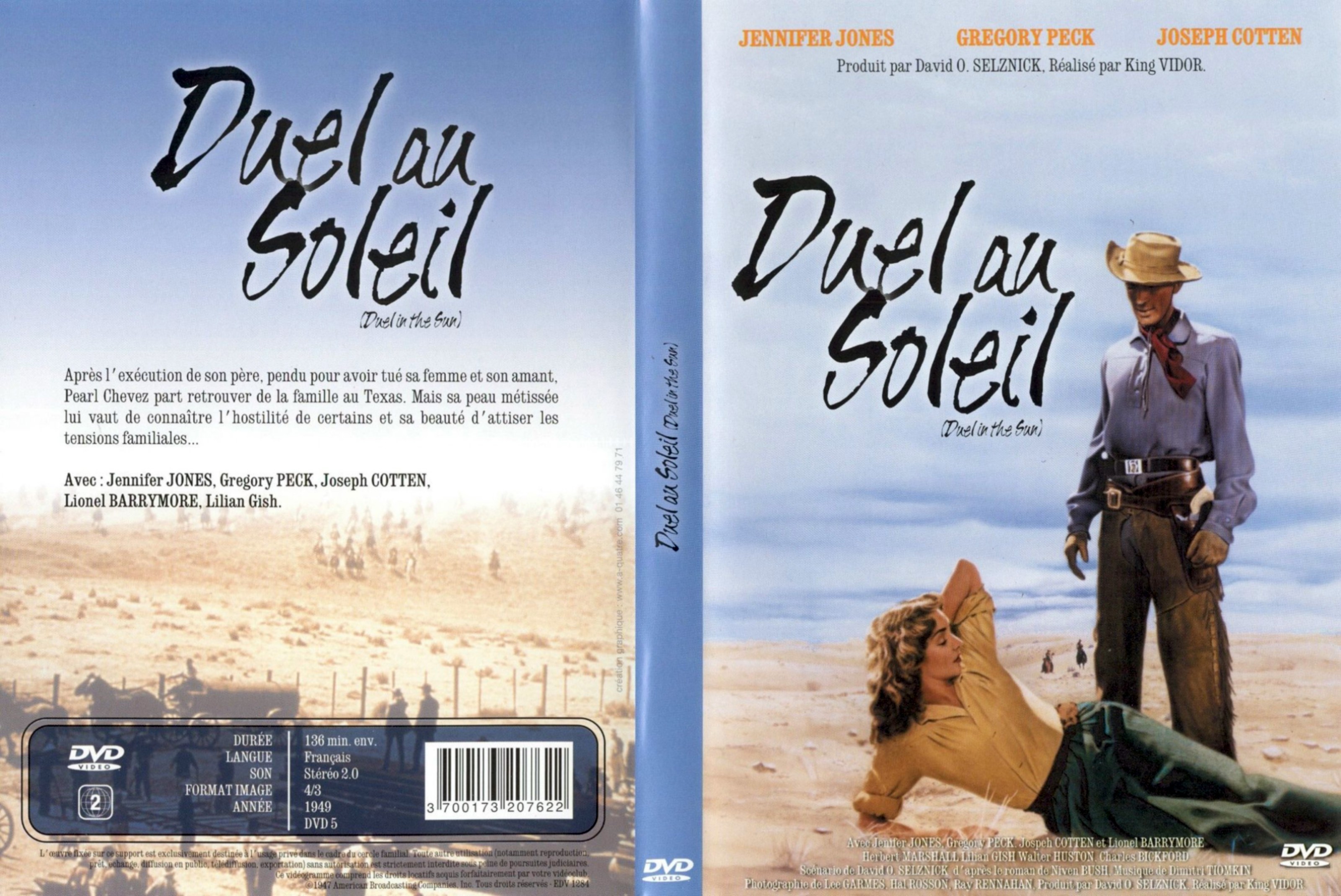 Jaquette DVD Duel au soleil
