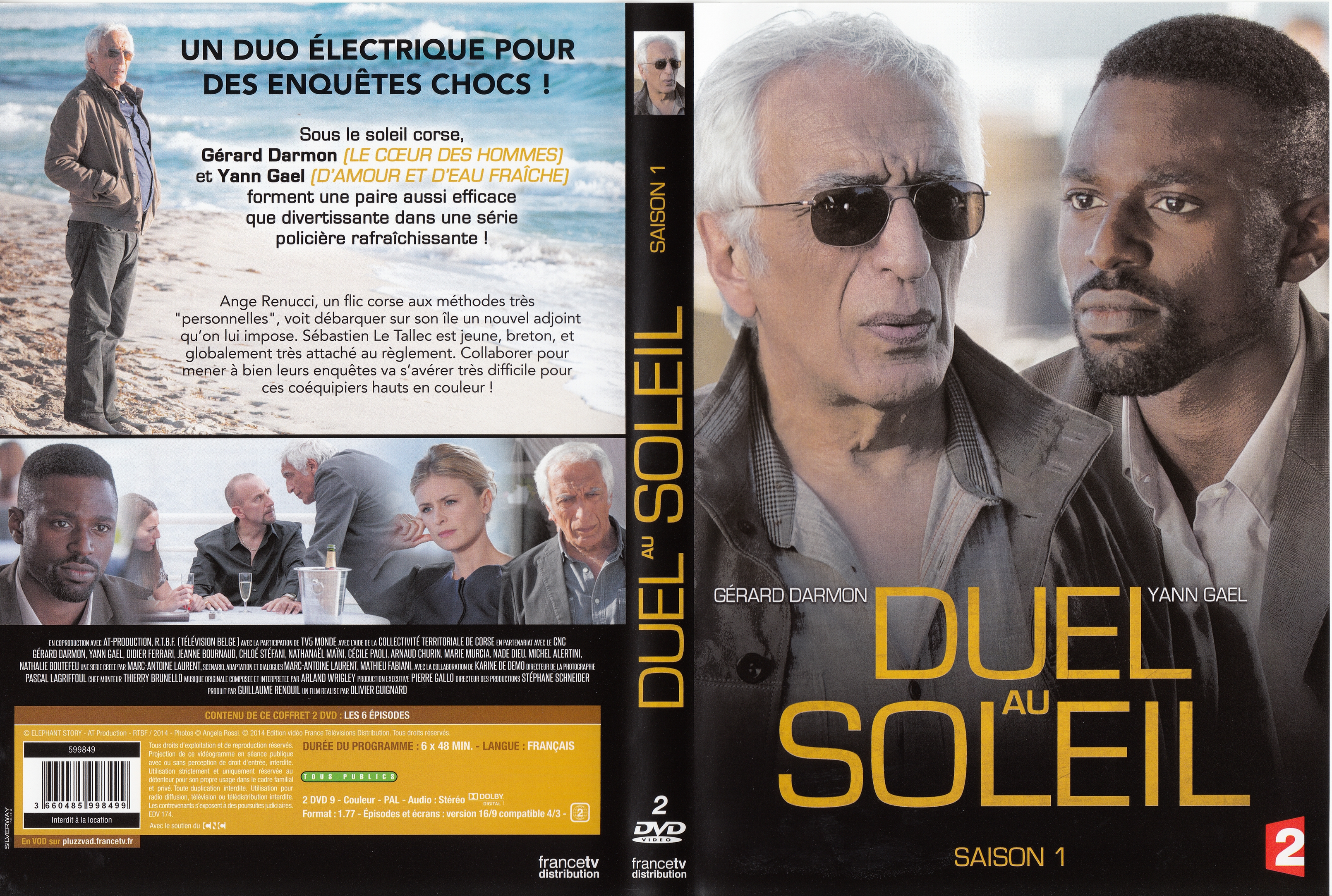 Jaquette DVD Duel au soleil saison 1