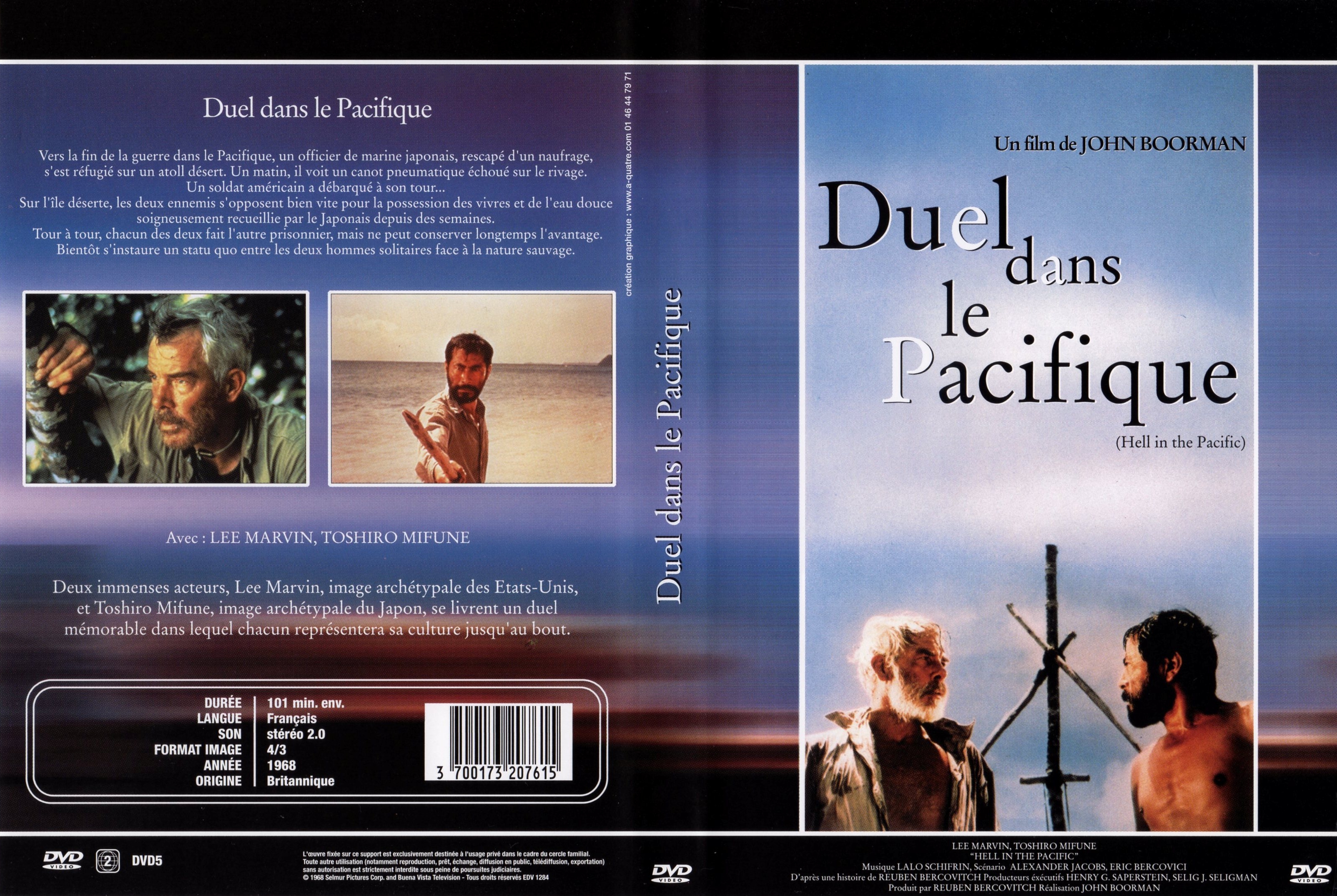 Jaquette DVD Duel dans le pacifique