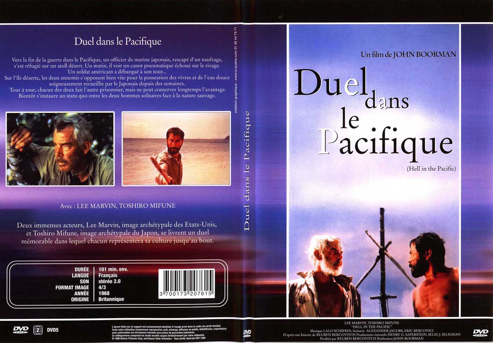 Jaquette DVD Duel dans le pacifique - SLIM