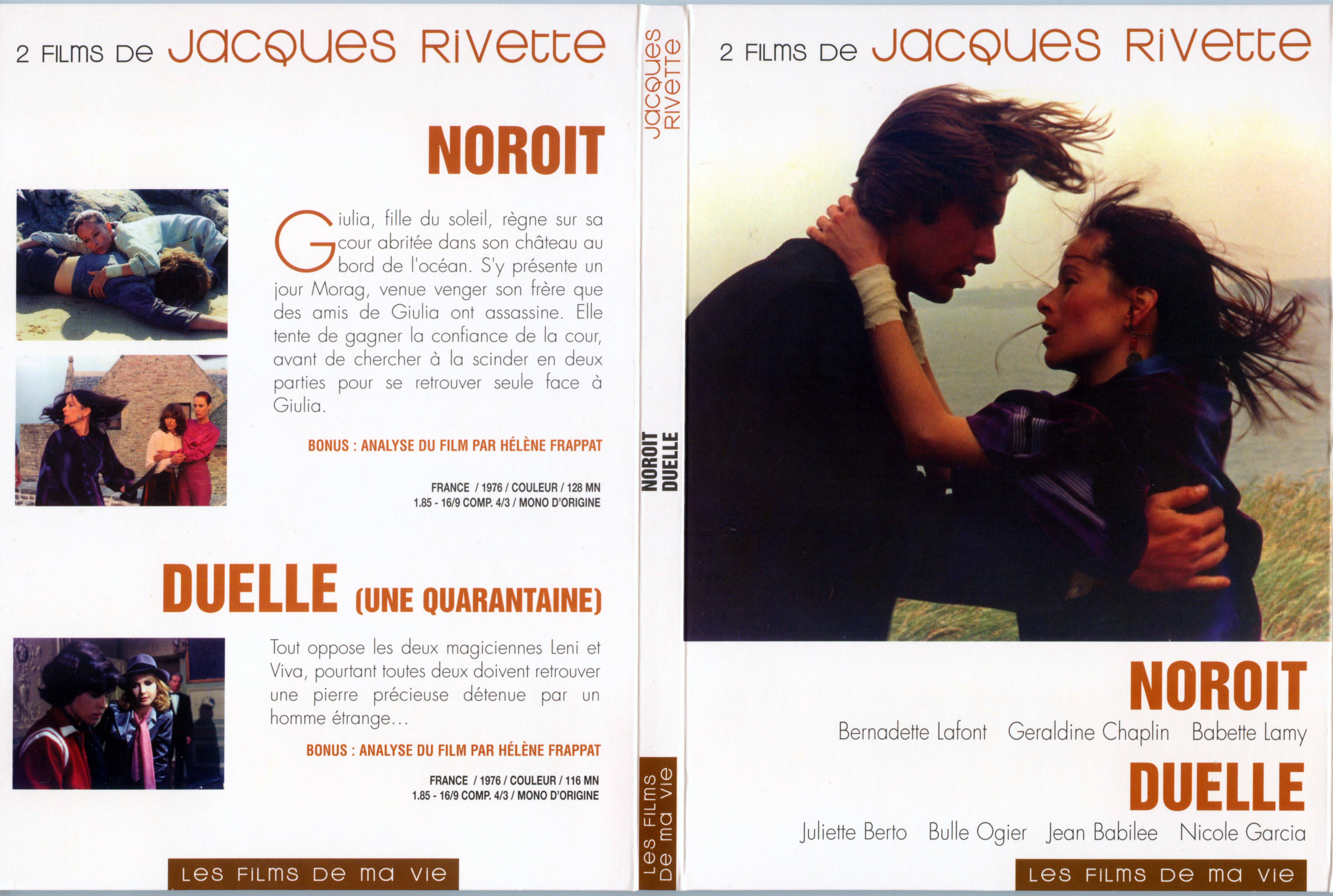 Jaquette DVD Duelle + Noroit