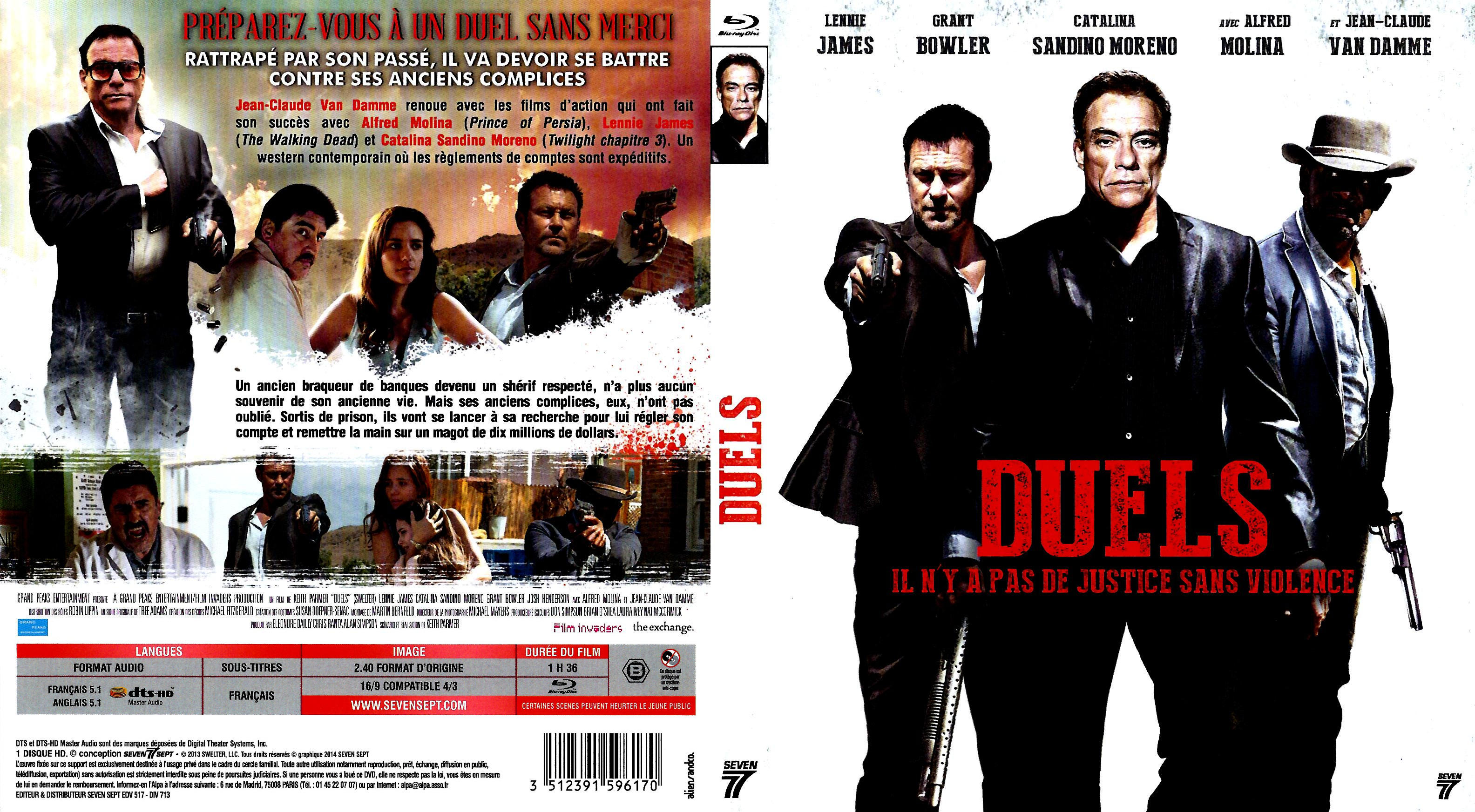 Jaquette DVD Duels (BLU-RAY)