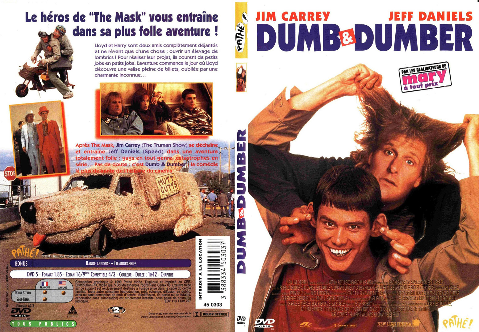 Jaquette DVD Dumb and Dumber - SLIM