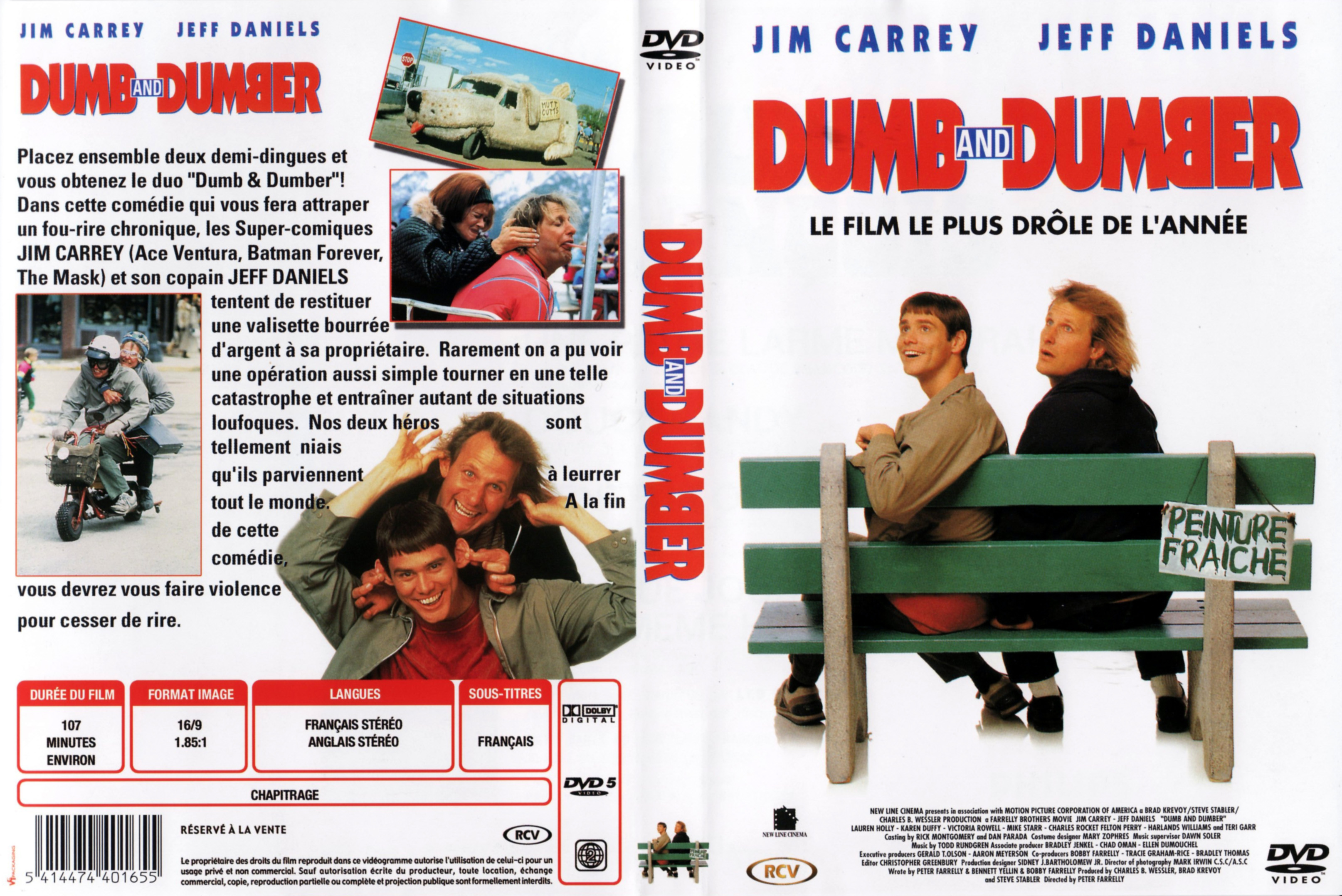 Jaquette DVD Dumb and Dumber v2