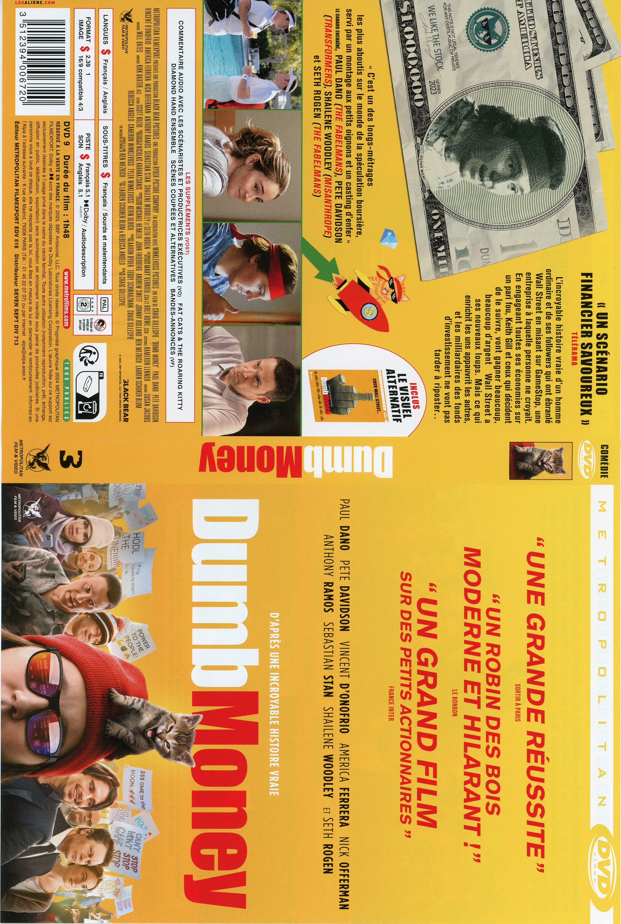 Jaquette DVD Dumb money