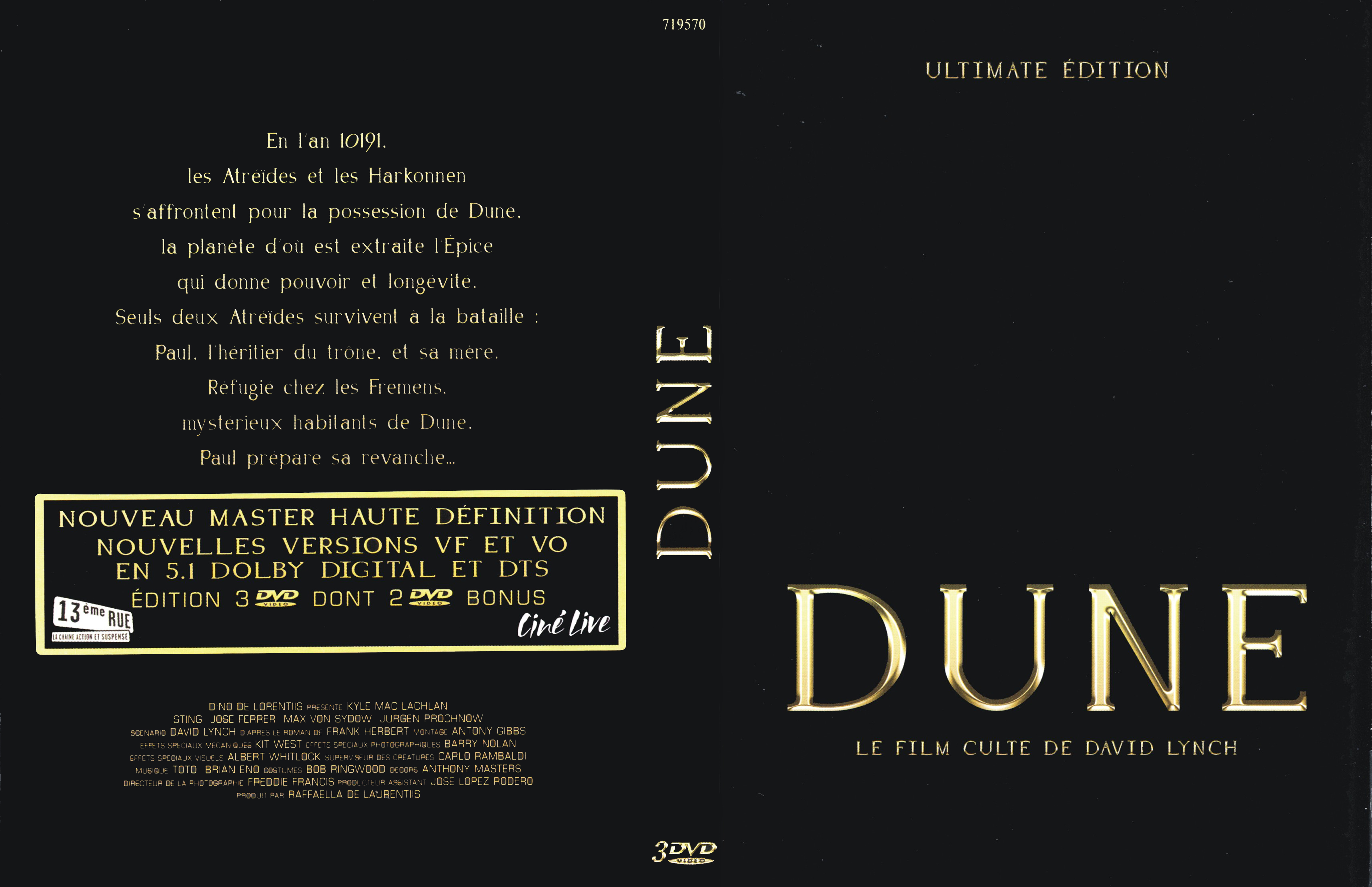 Jaquette DVD Dune v4