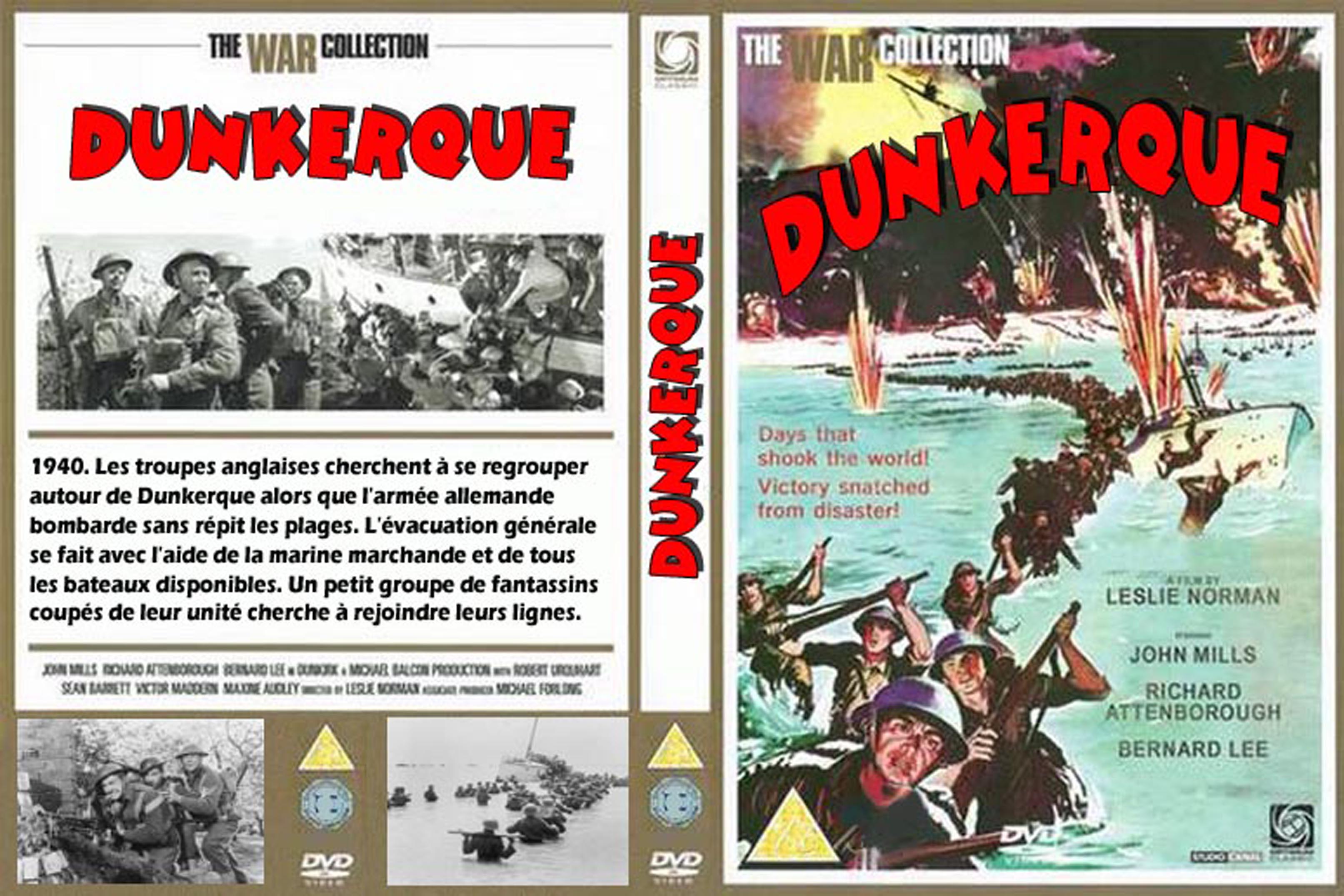 Jaquette DVD Dunkerque custom