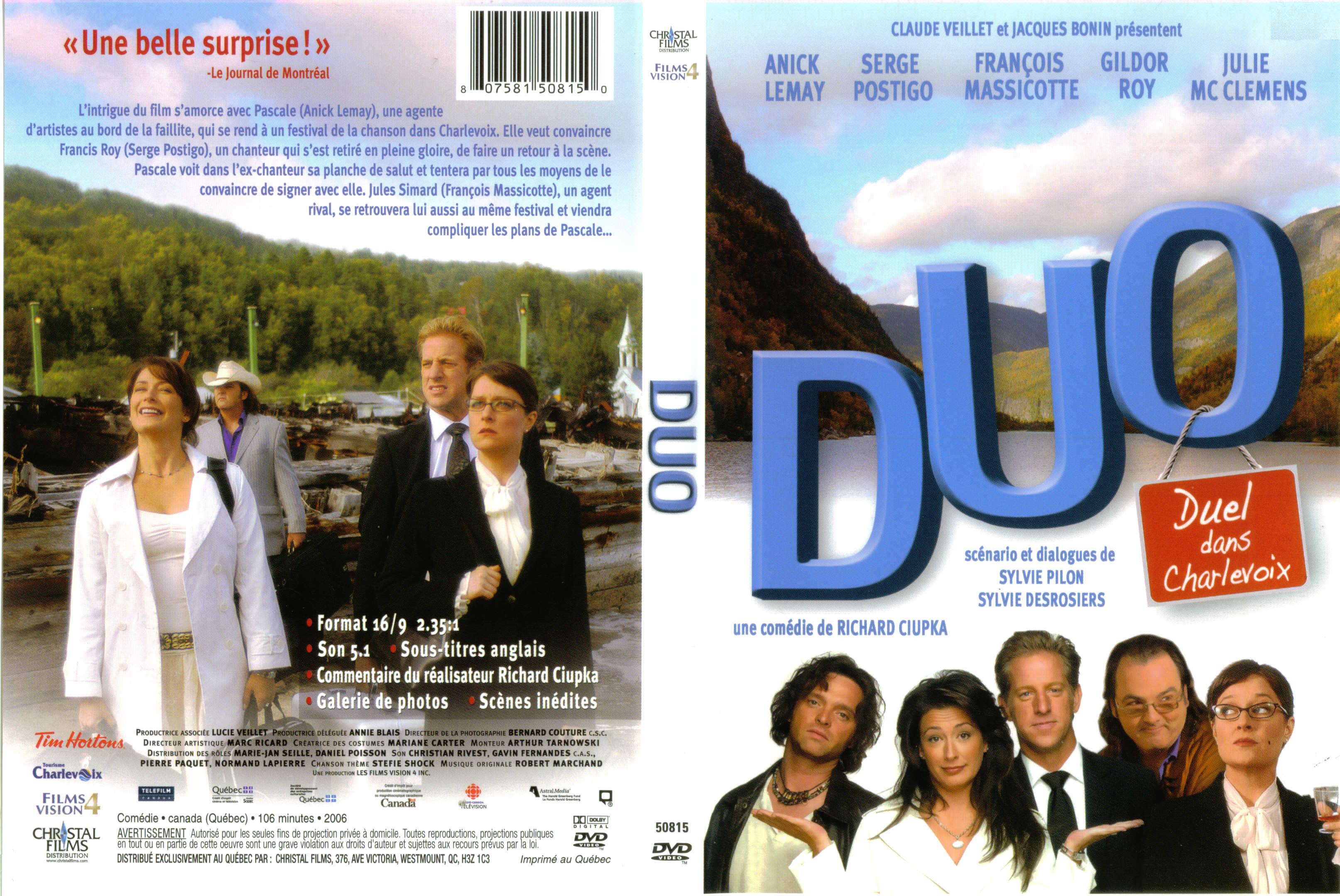 Jaquette DVD Duo