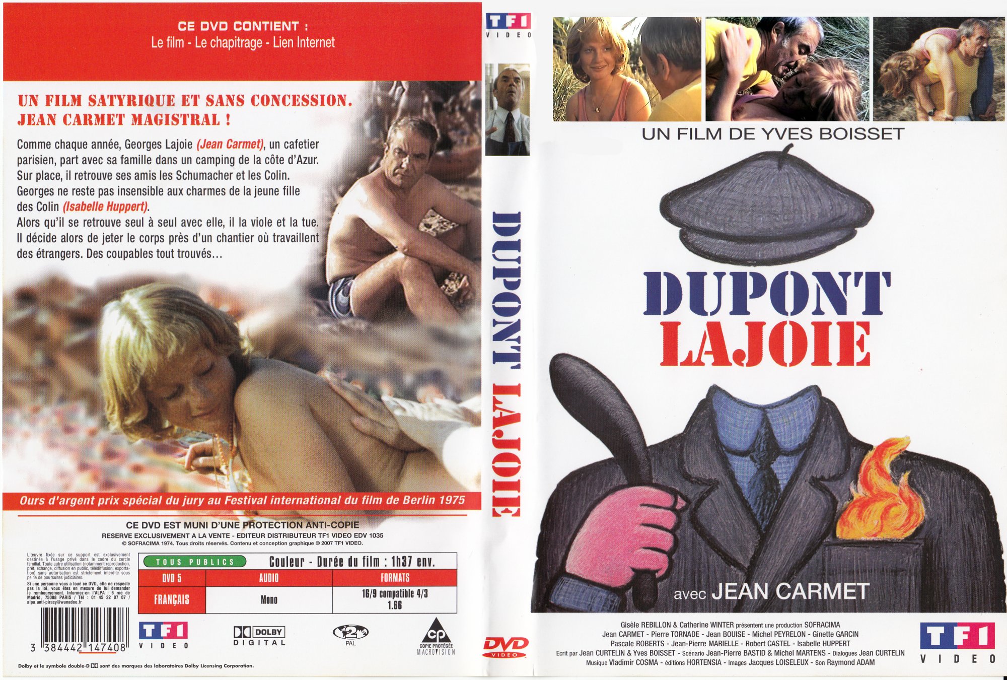 Jaquette DVD Dupont Lajoie