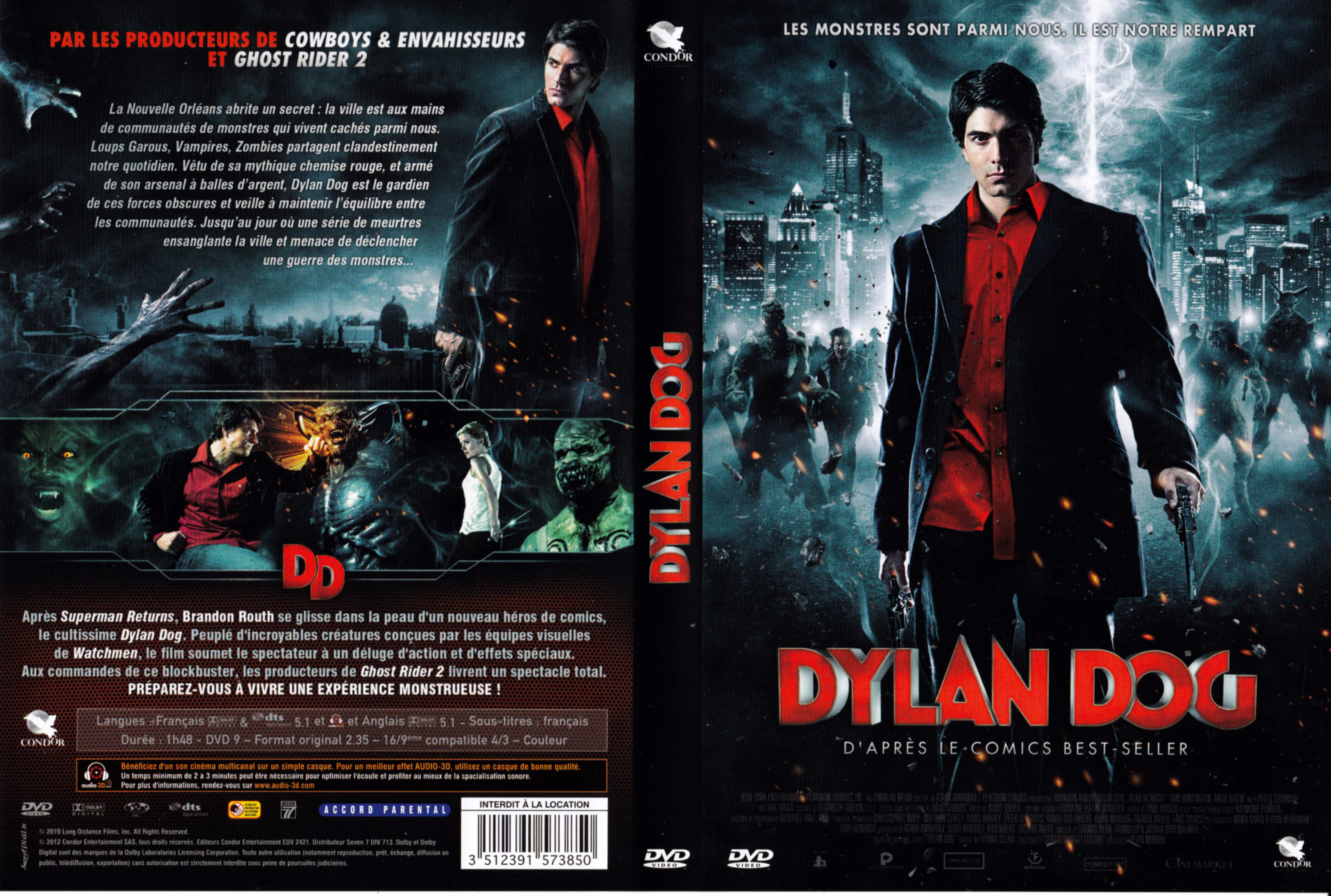 Jaquette DVD Dylan dog