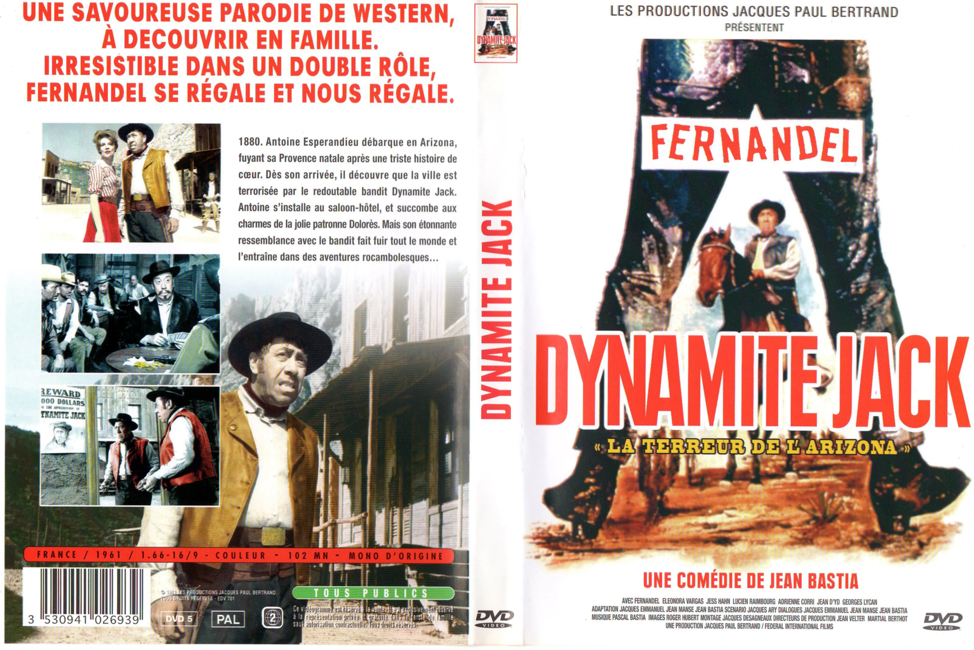 Jaquette DVD Dynamite Jack v2
