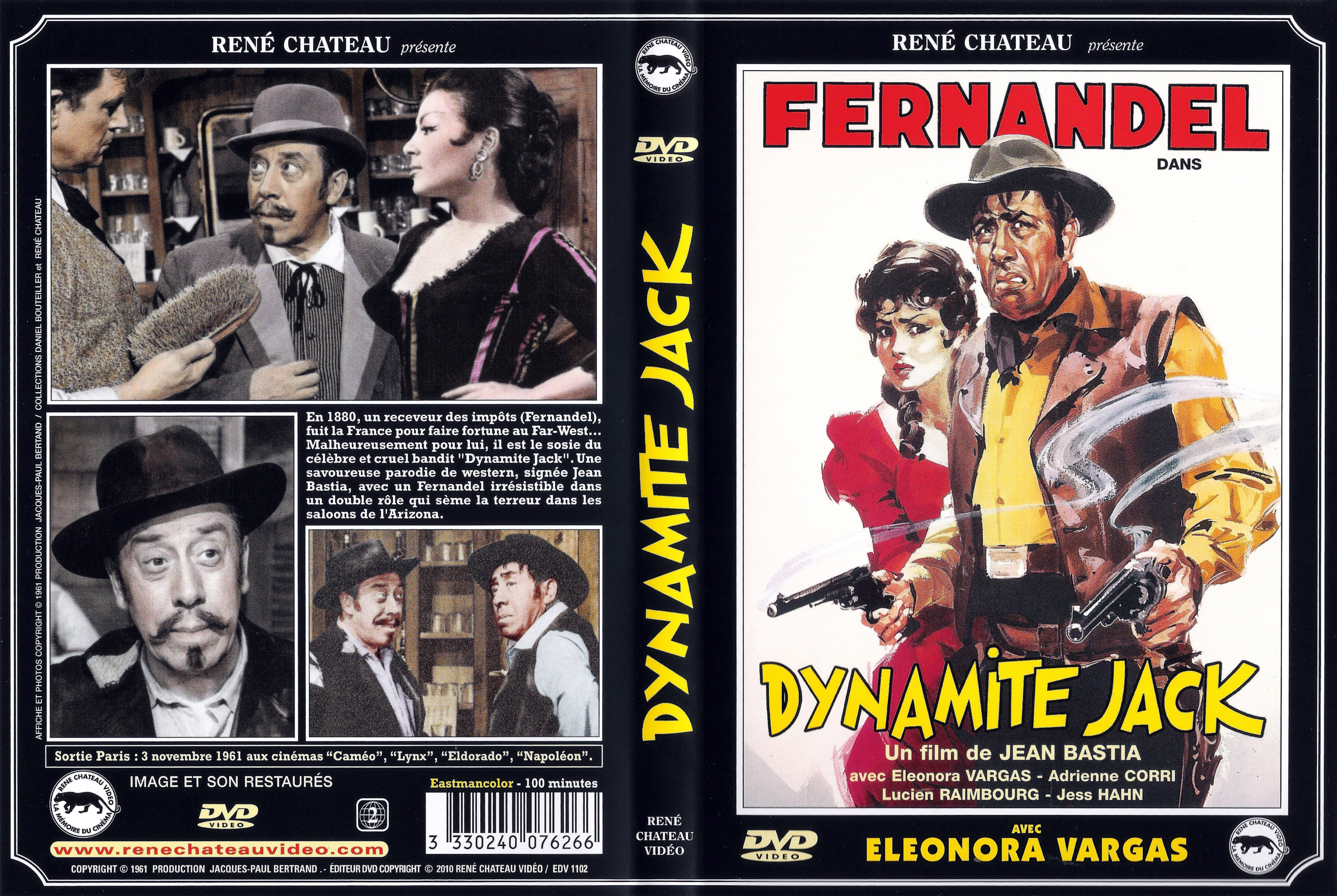 Jaquette DVD Dynamite Jack v3