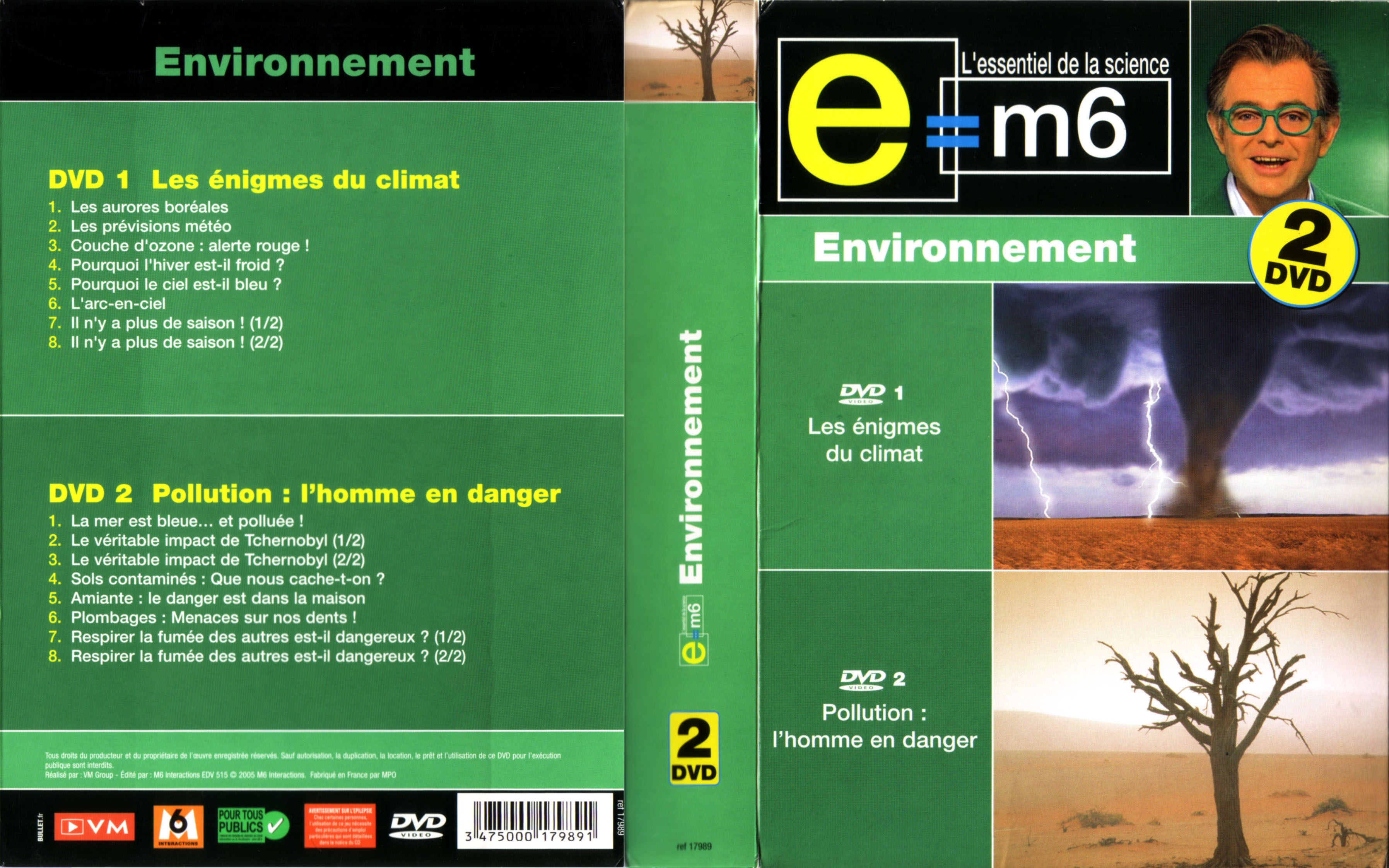 Jaquette DVD E=M6 - Environnement