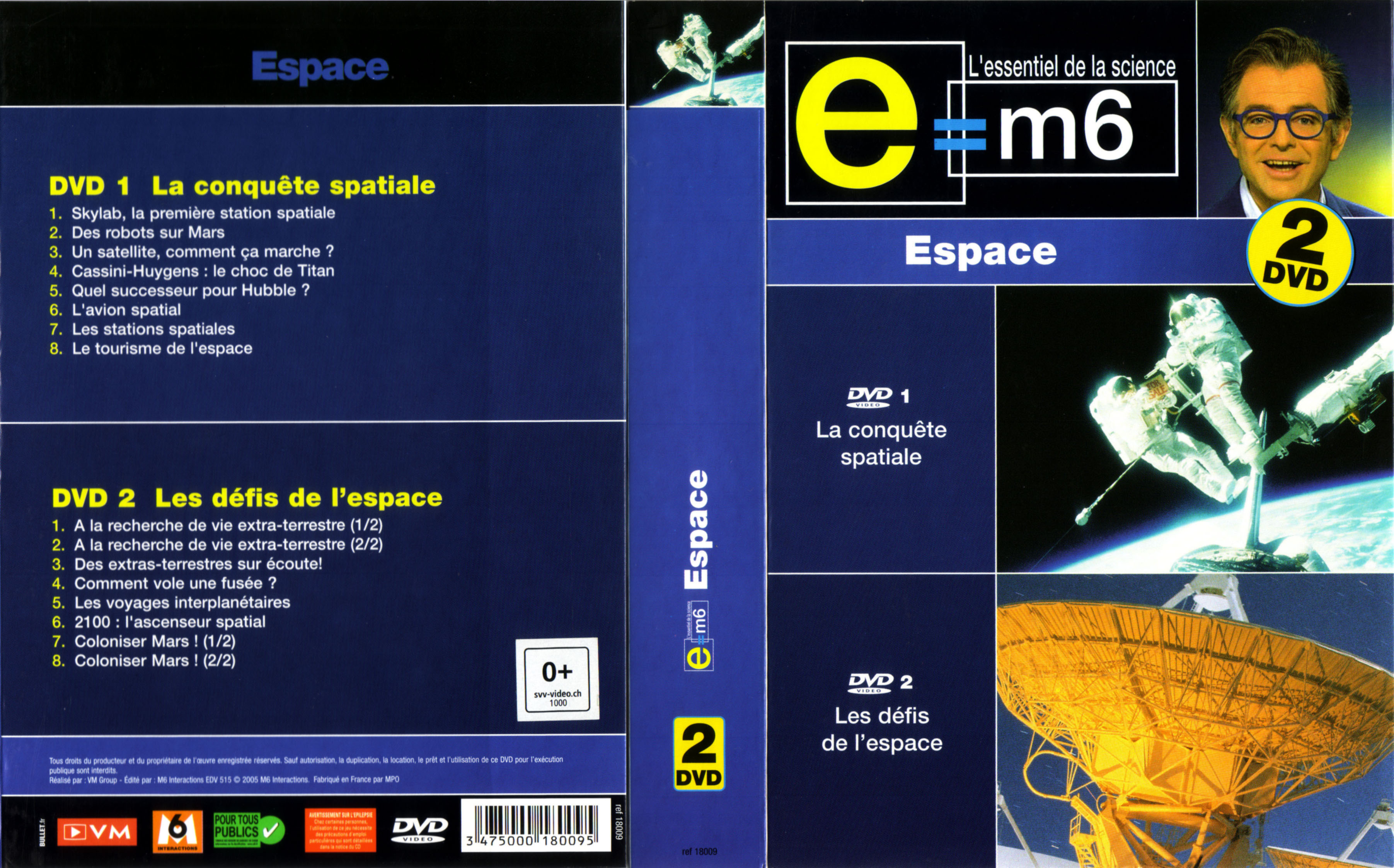 Jaquette DVD E=M6 - Espace
