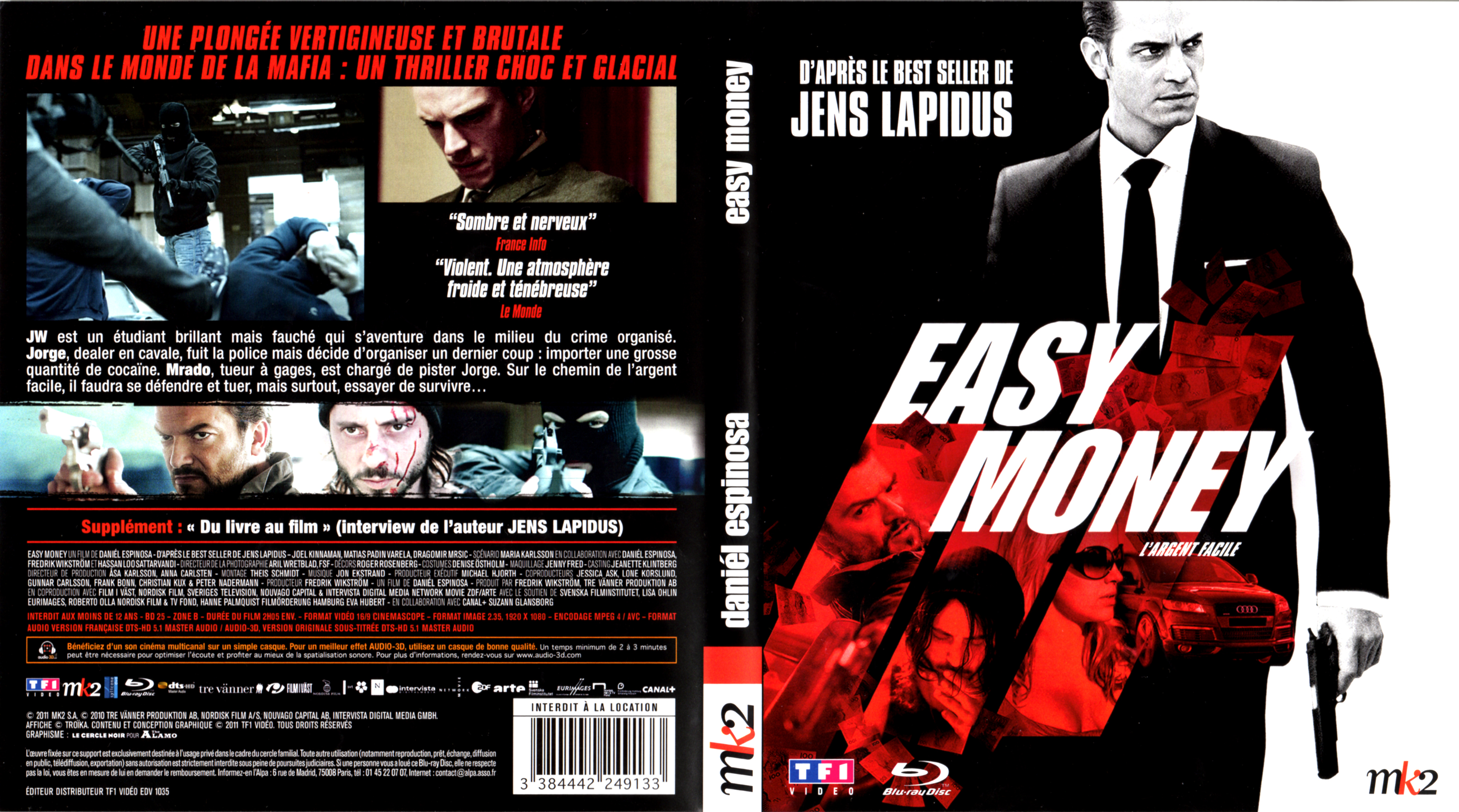 Jaquette DVD Easy Money (BLU-RAY)