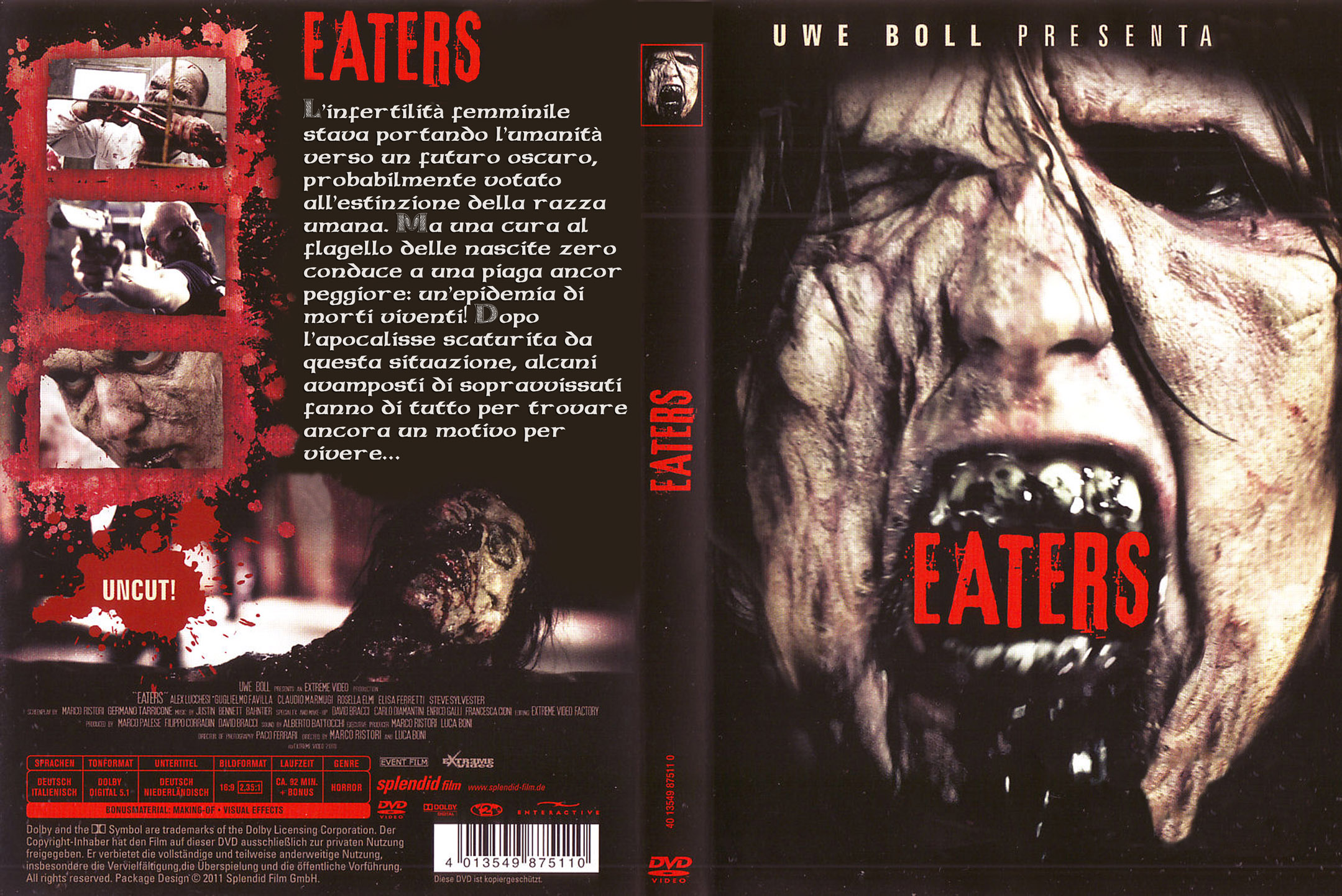Jaquette DVD Eaters