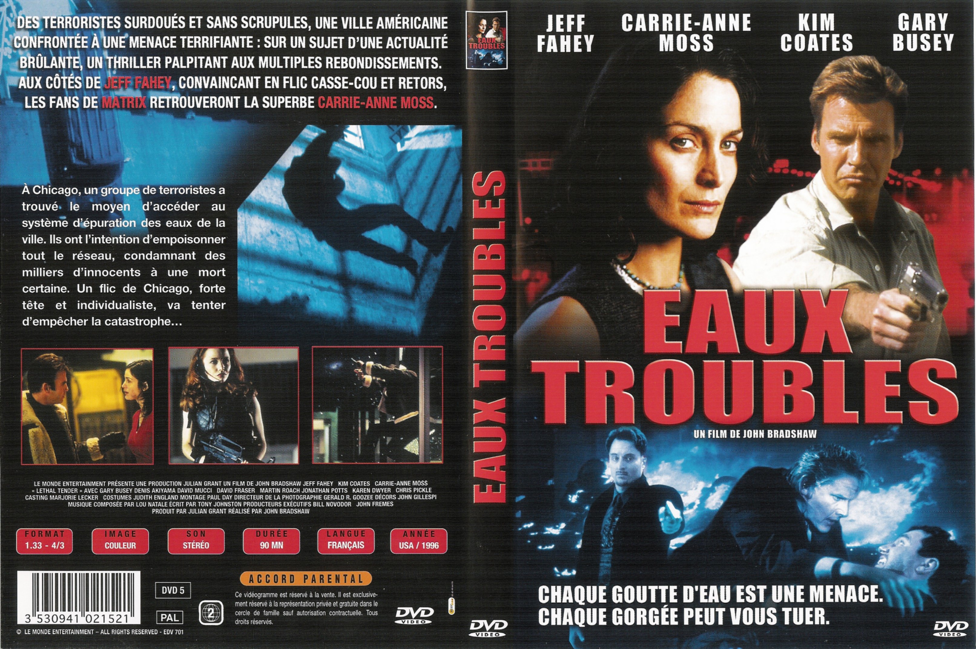 Jaquette DVD Eaux troubles