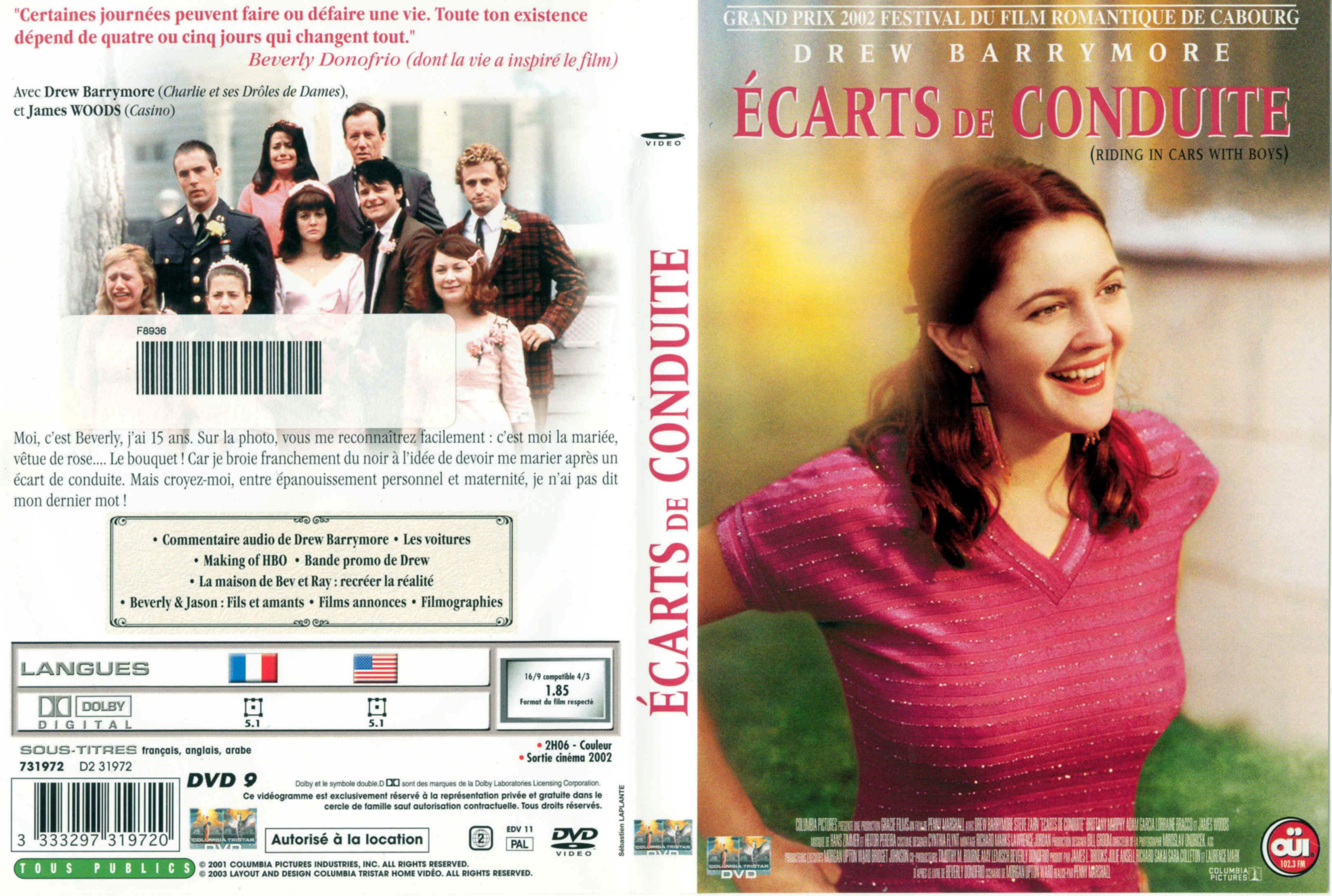 Jaquette DVD Ecarts de conduite