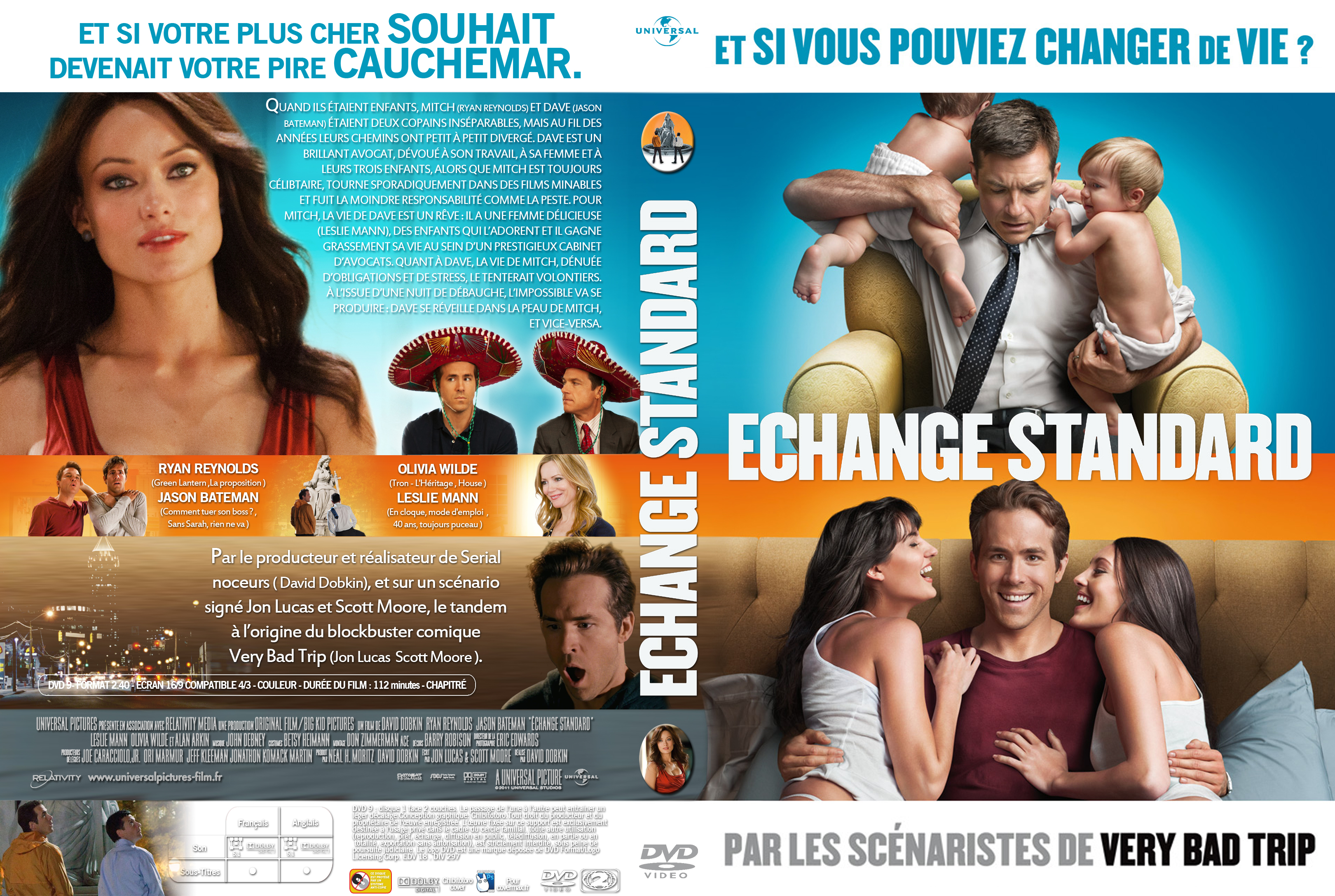 Jaquette DVD Echange standard custom