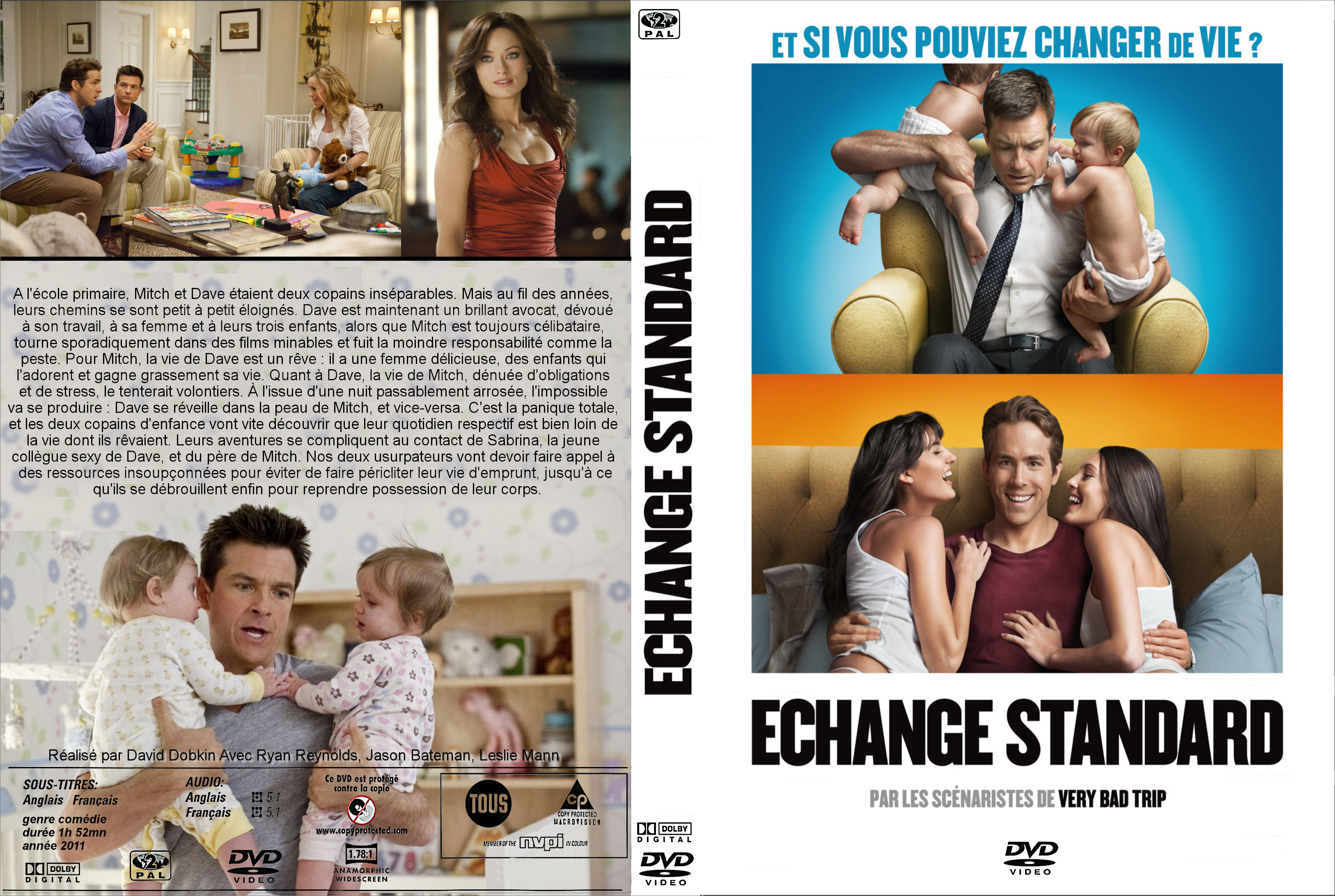 Jaquette DVD Echange standard custom v2