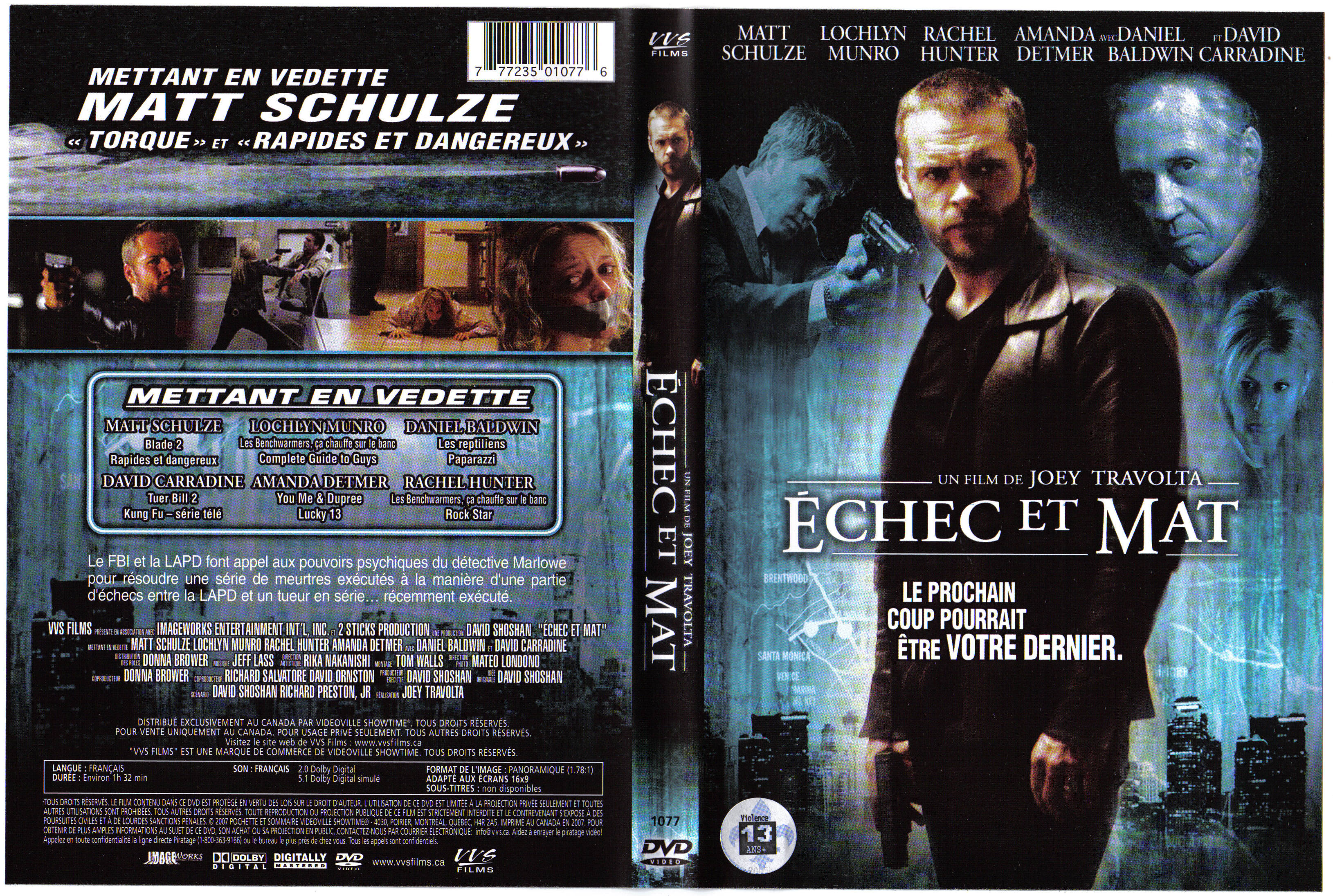 Jaquette DVD Echec et mat