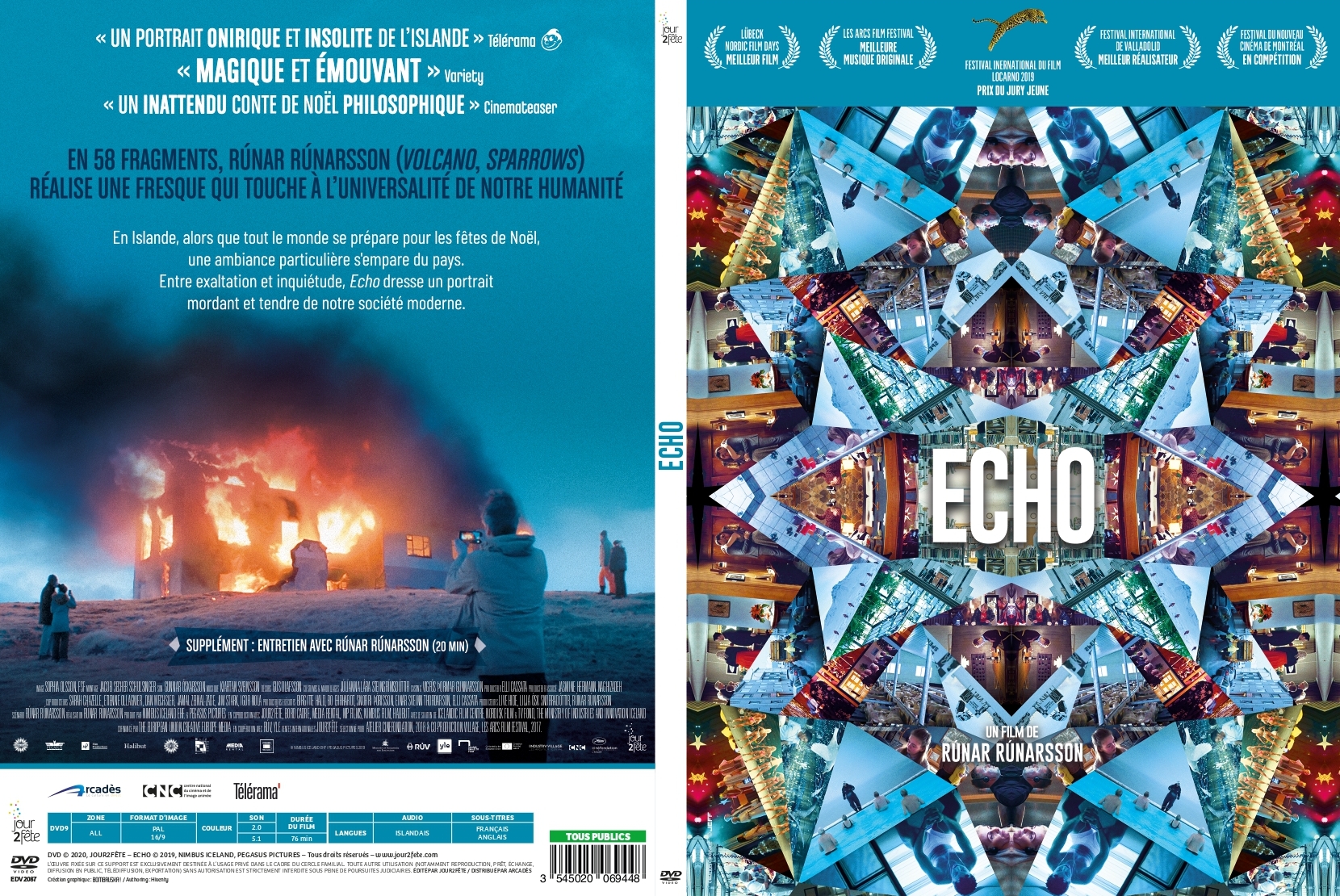 Jaquette DVD Echo (2020)