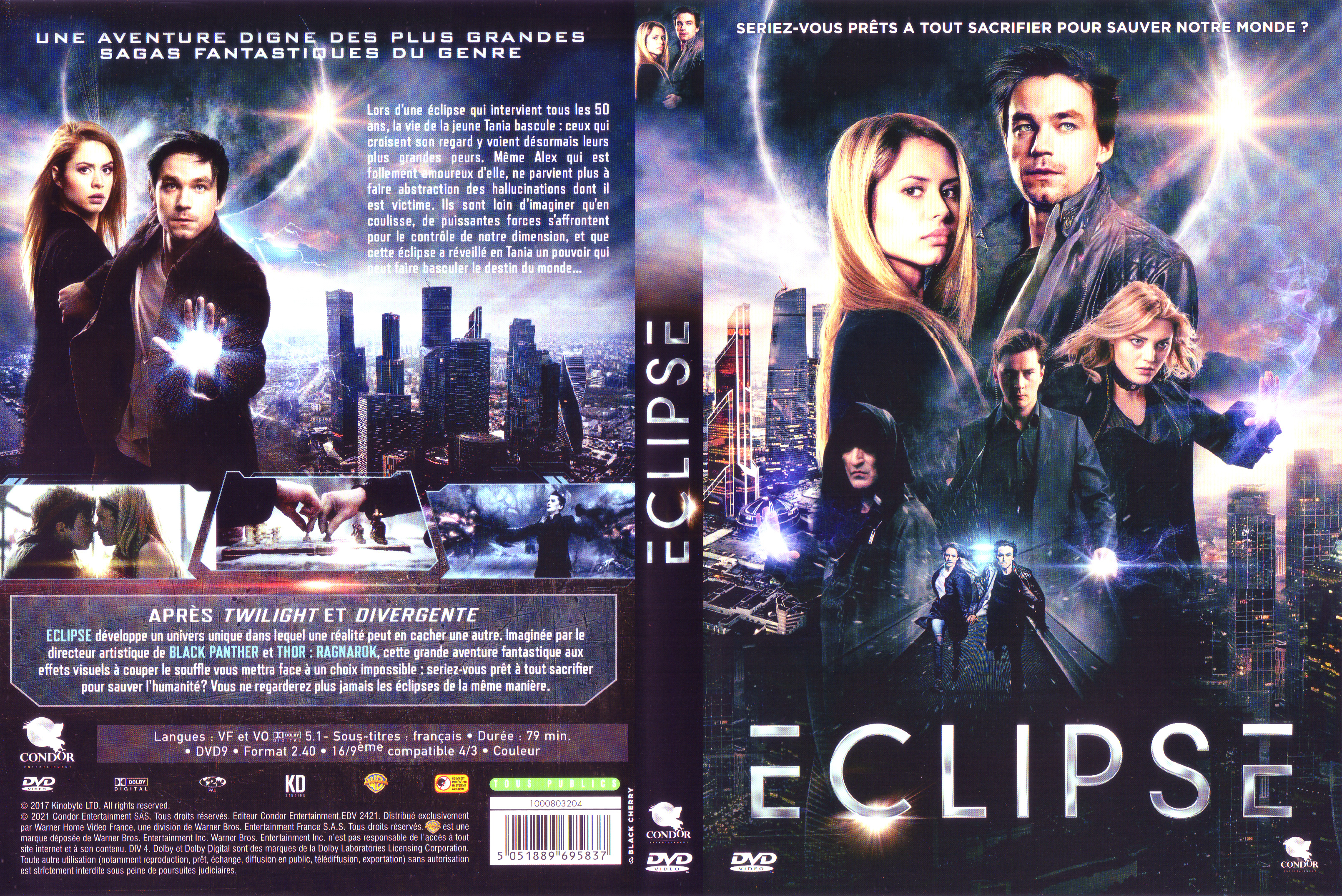 Jaquette DVD Eclipse (2016)