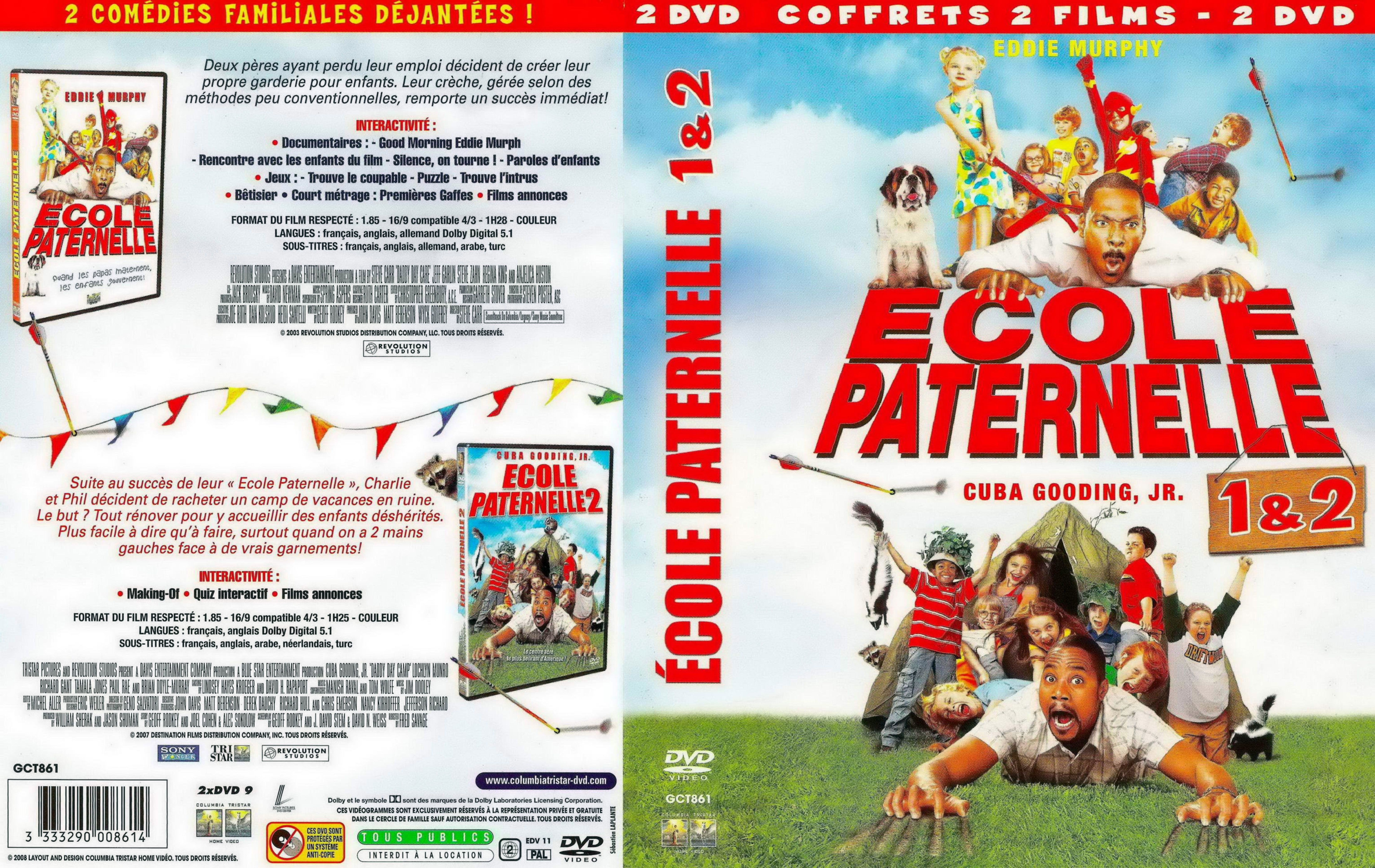 Jaquette DVD Ecole paternelle 1 et 2