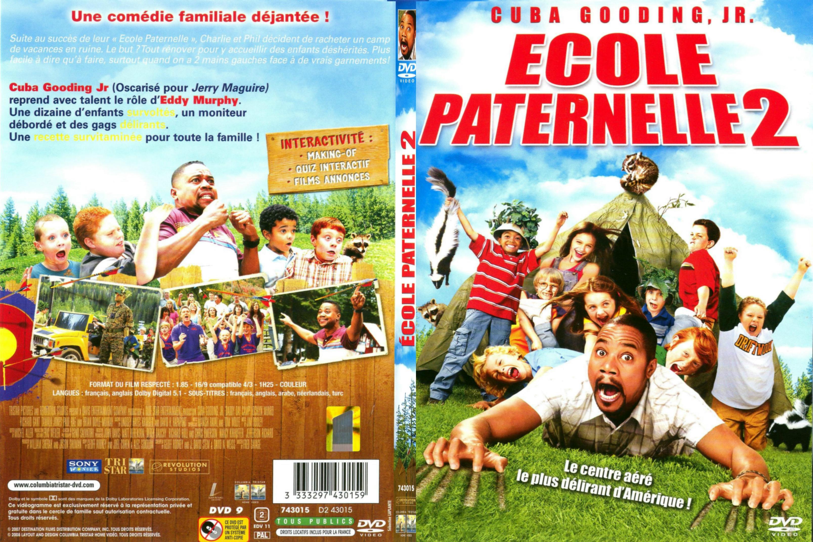 Jaquette DVD Ecole paternelle 2 - SLIM