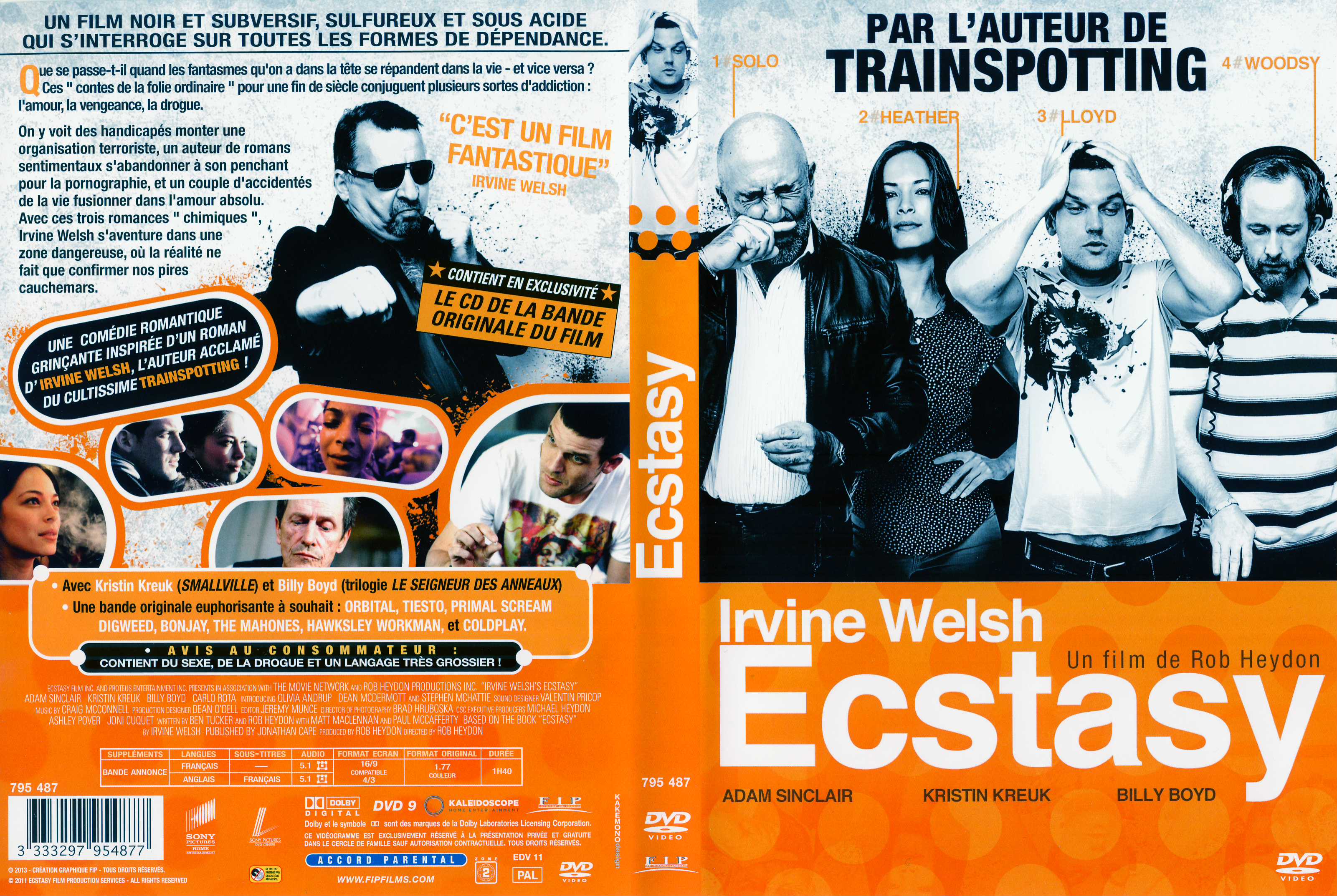 Jaquette DVD Ecstasy