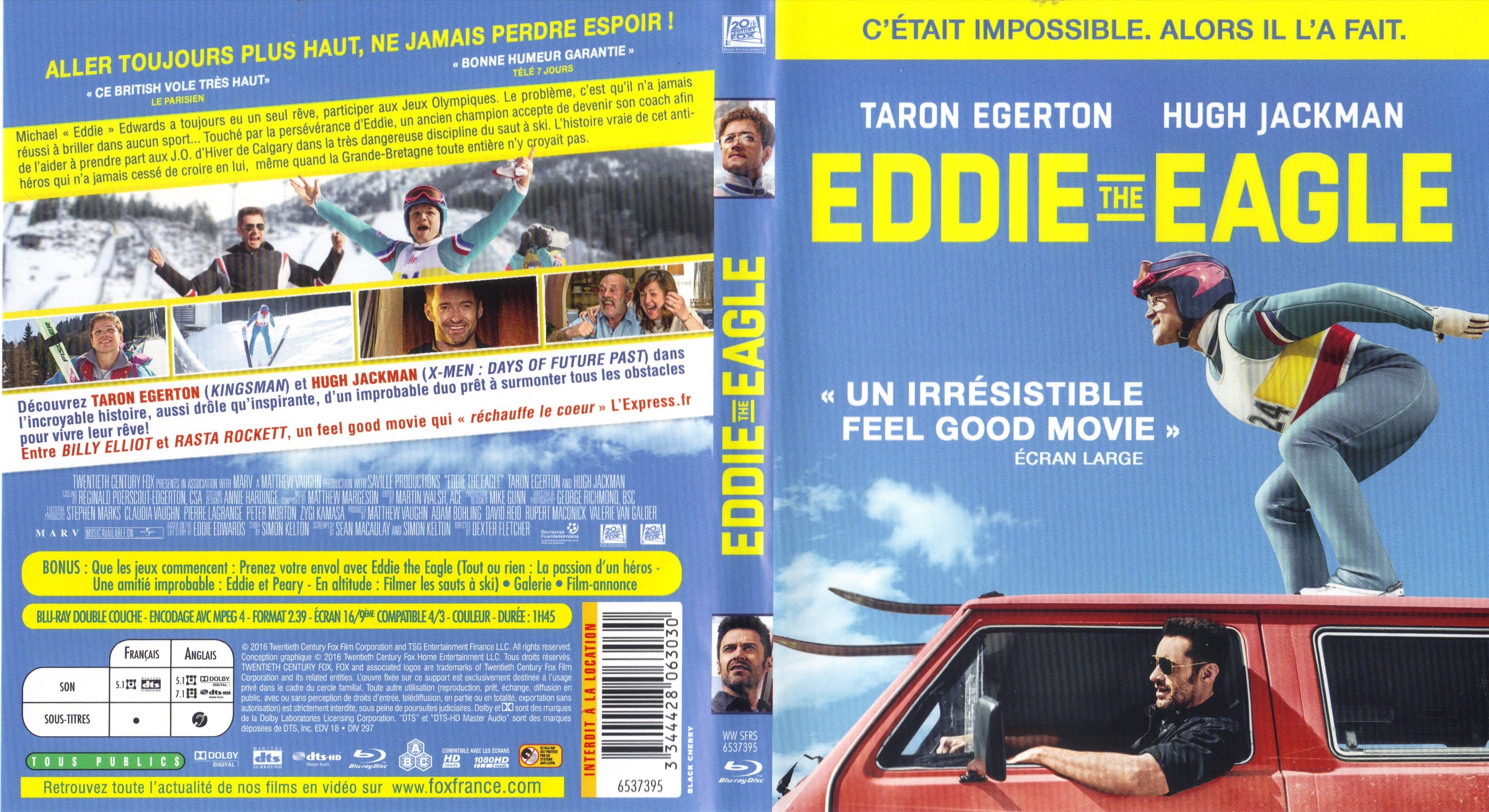 Jaquette DVD Eddie the Eagle (BLU-RAY)