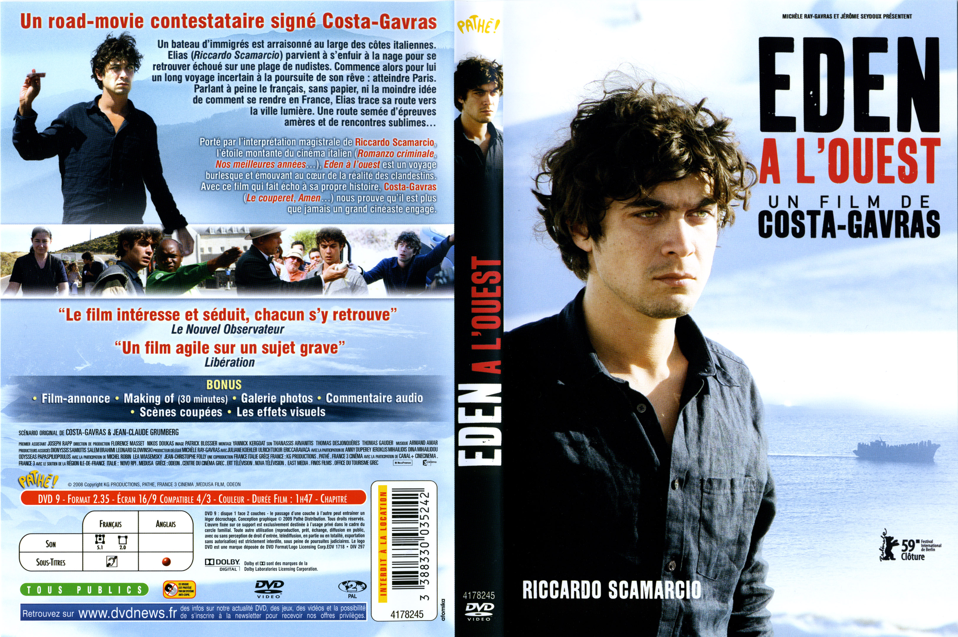 Jaquette DVD Eden  l