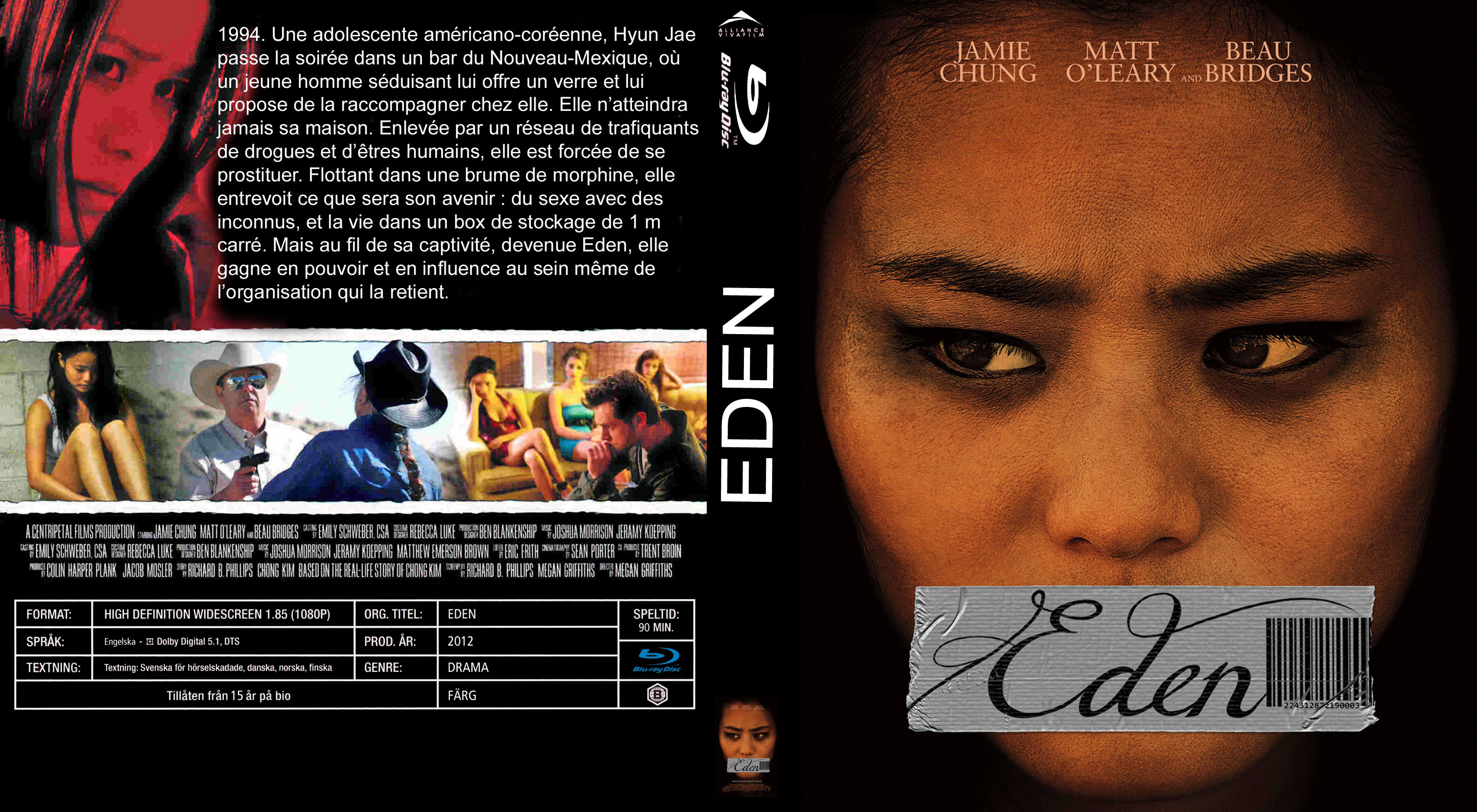 Jaquette DVD Eden custom (BLU-RAY)