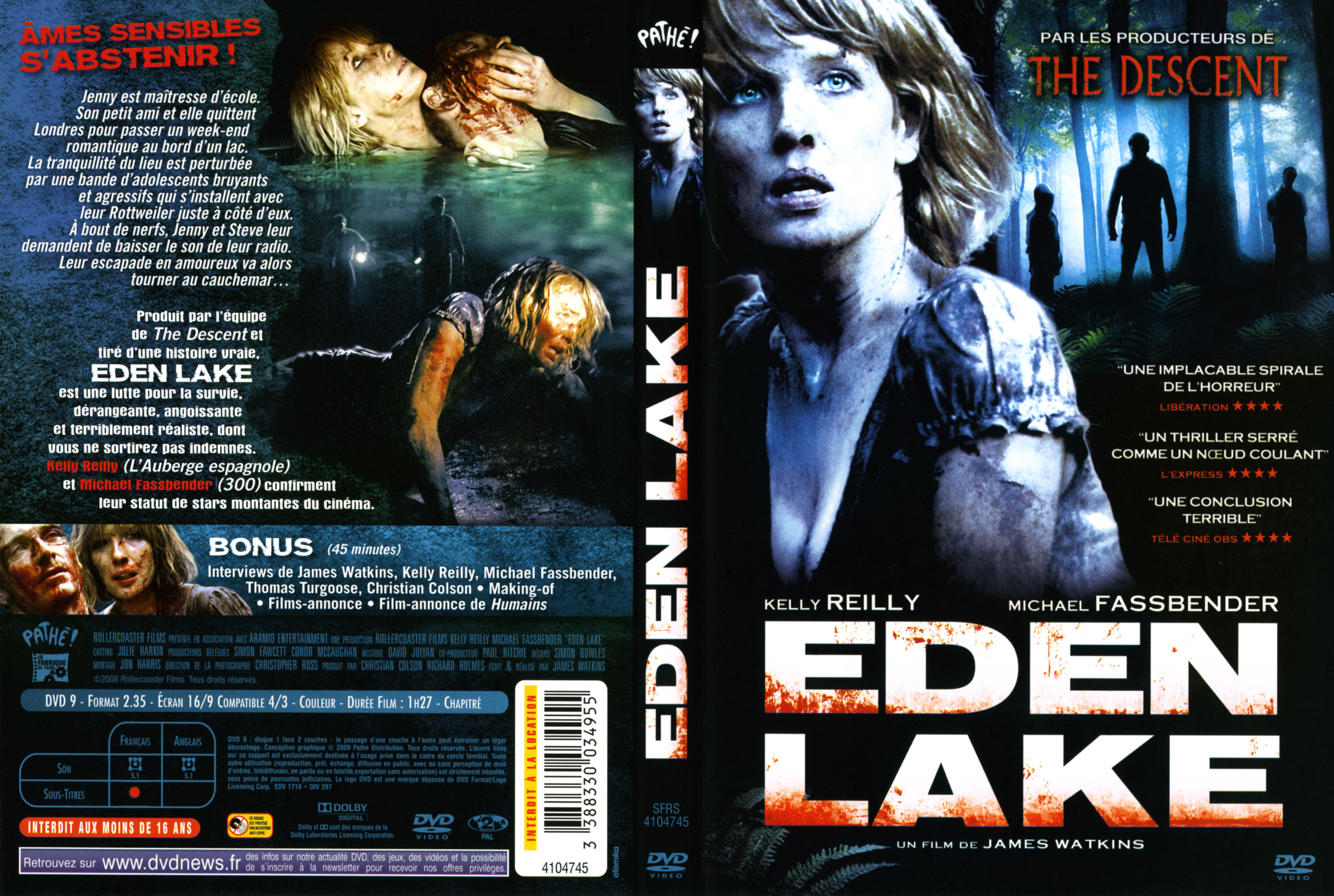 Jaquette DVD Eden lake
