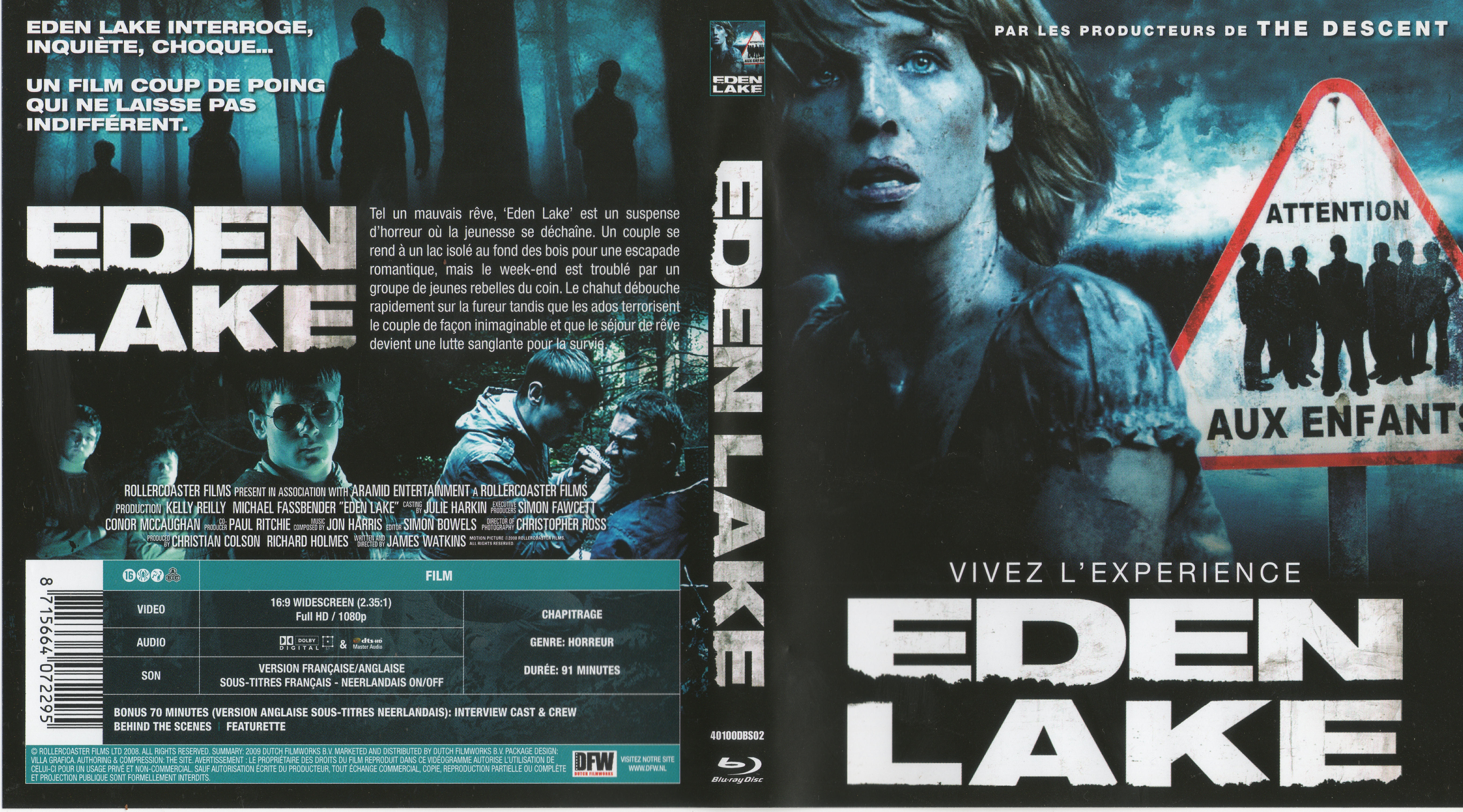 Jaquette DVD Eden lake (BLU-RAY) v2
