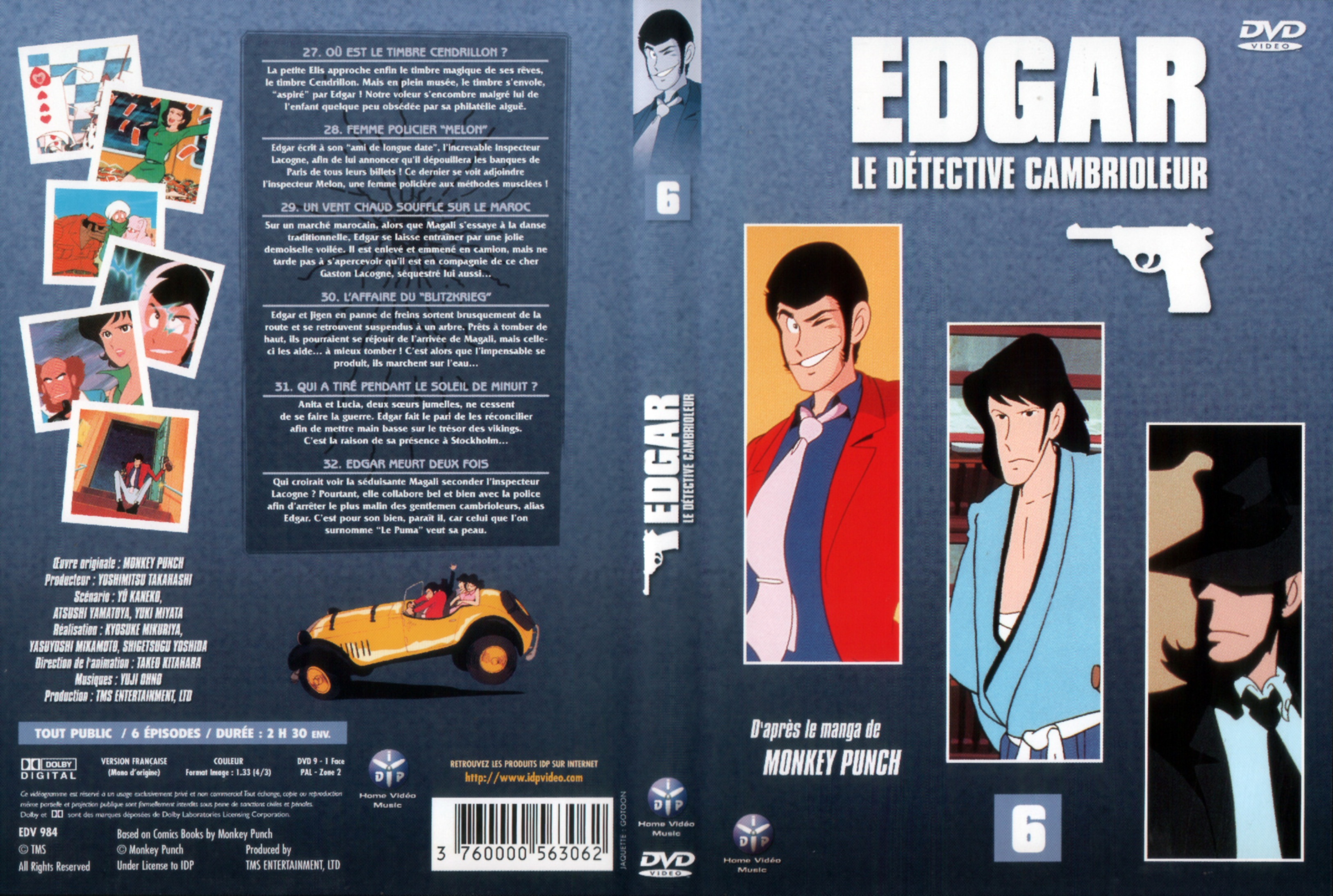 Jaquette DVD Edgar le detective cambrioleur DVD 06