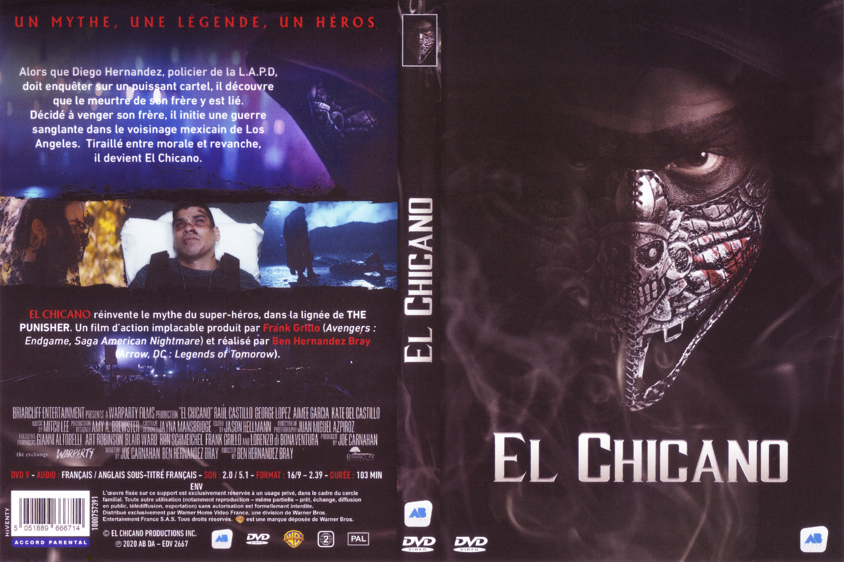 Jaquette DVD El Chicano