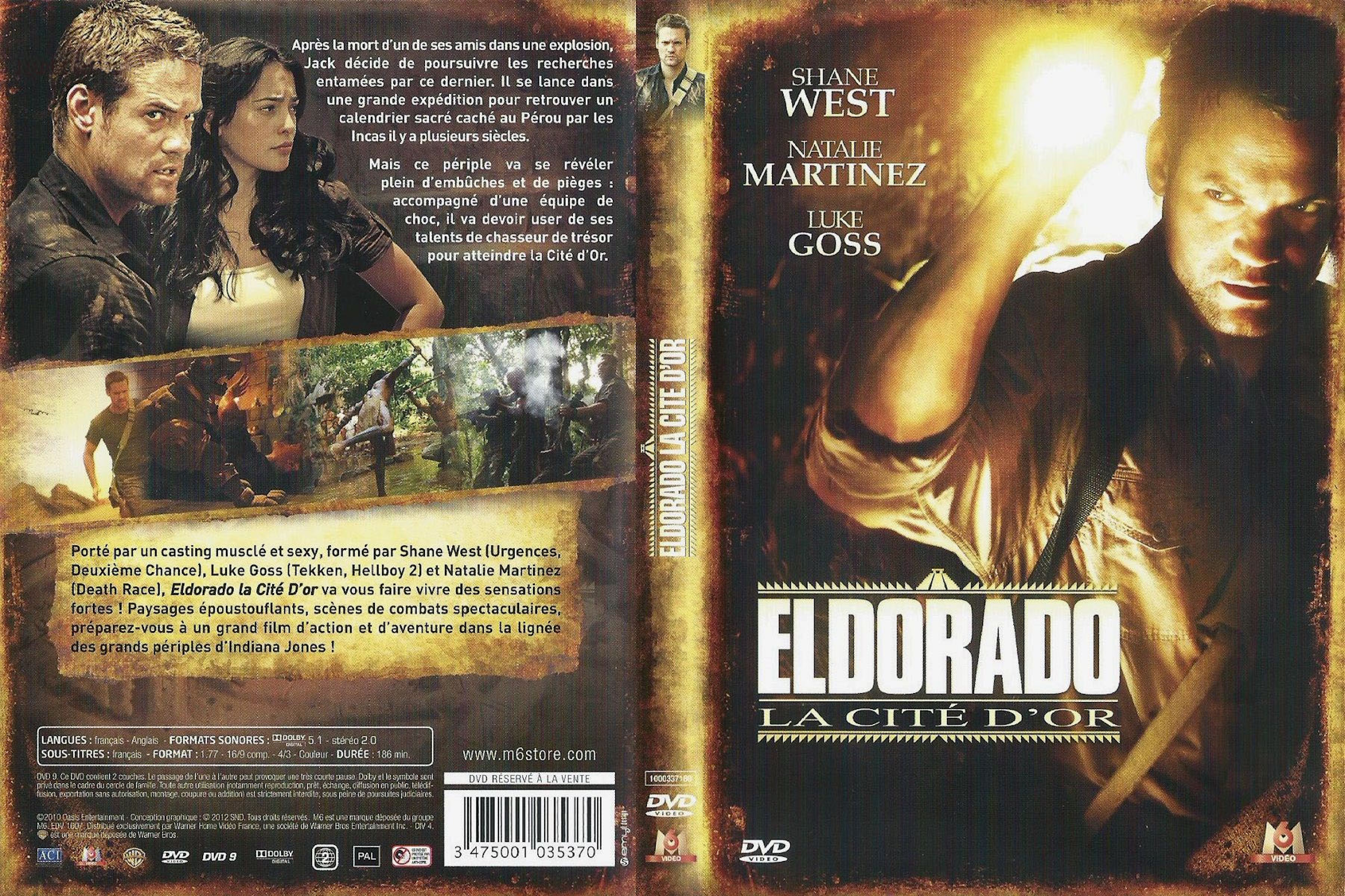 Jaquette DVD El Dorado - La cit d
