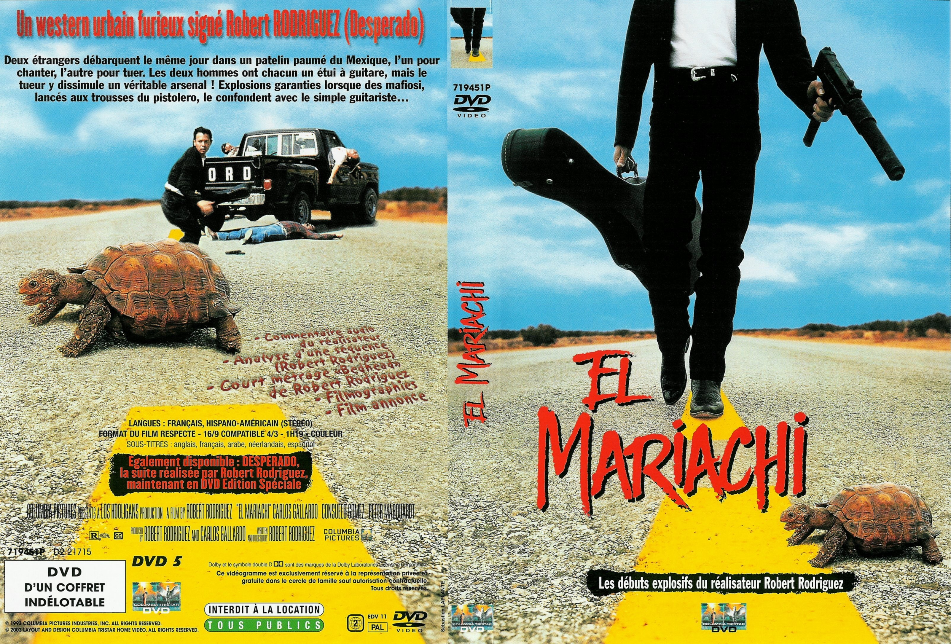 Jaquette DVD El Mariachi